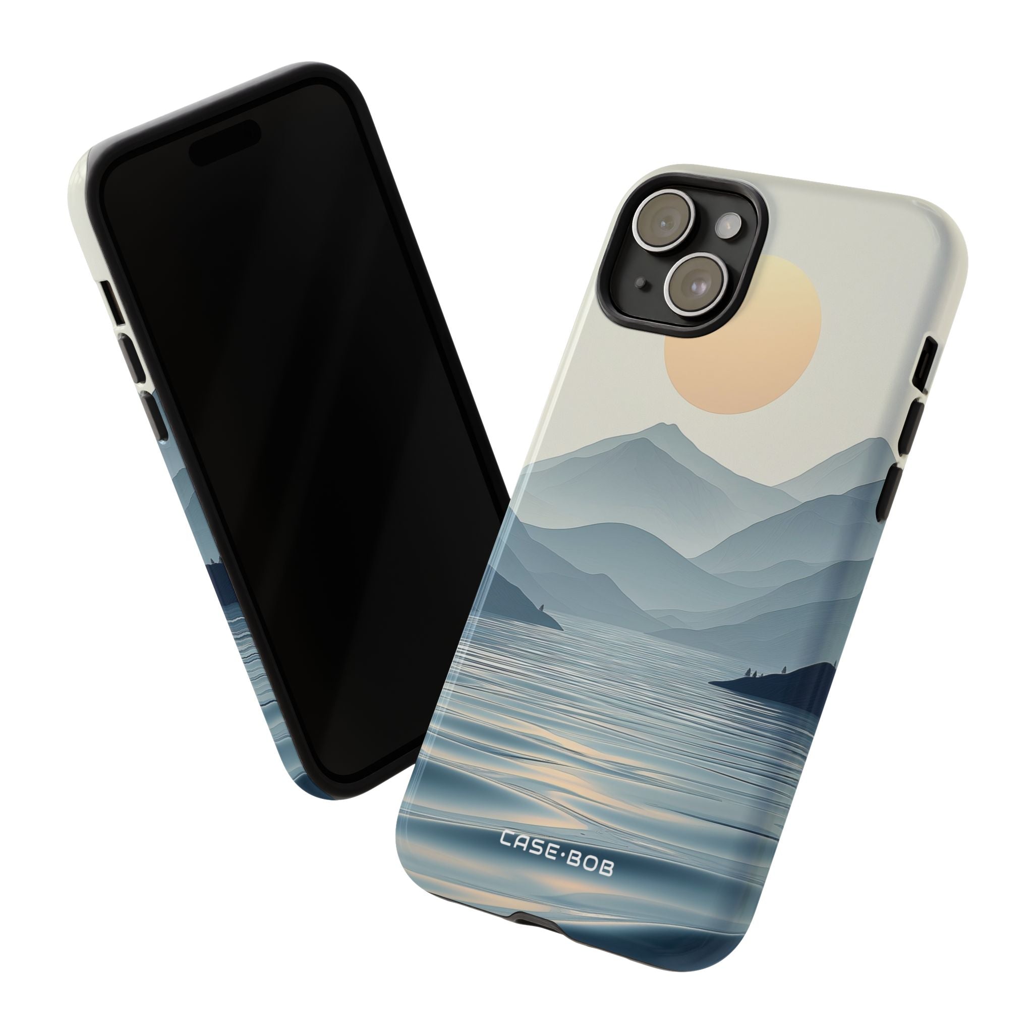 Golden Horizon iPhone 15 Plus Case - Tough