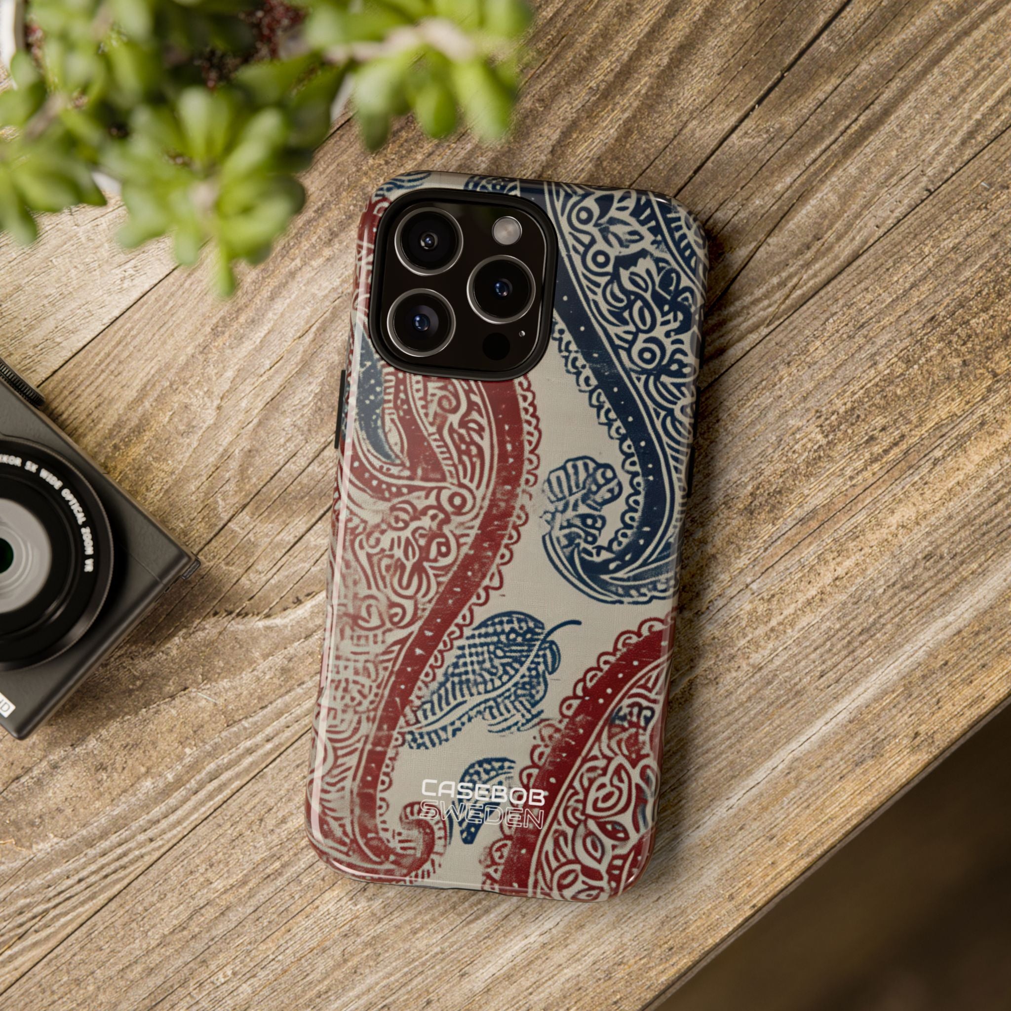 Ornate Paisley Swirl iPhone 16 - Tough