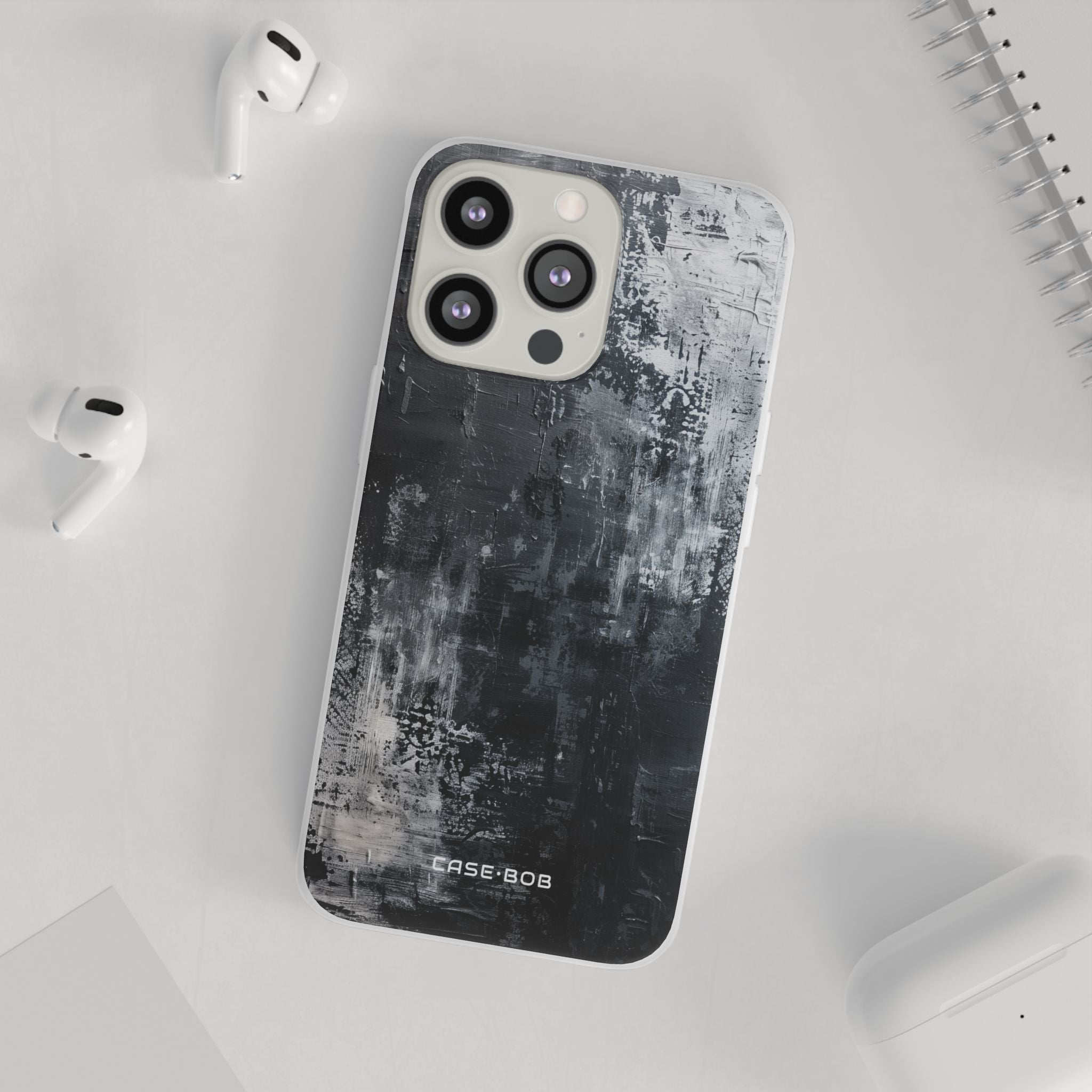 Textured Blackscape iPhone 13 Pro - Soft