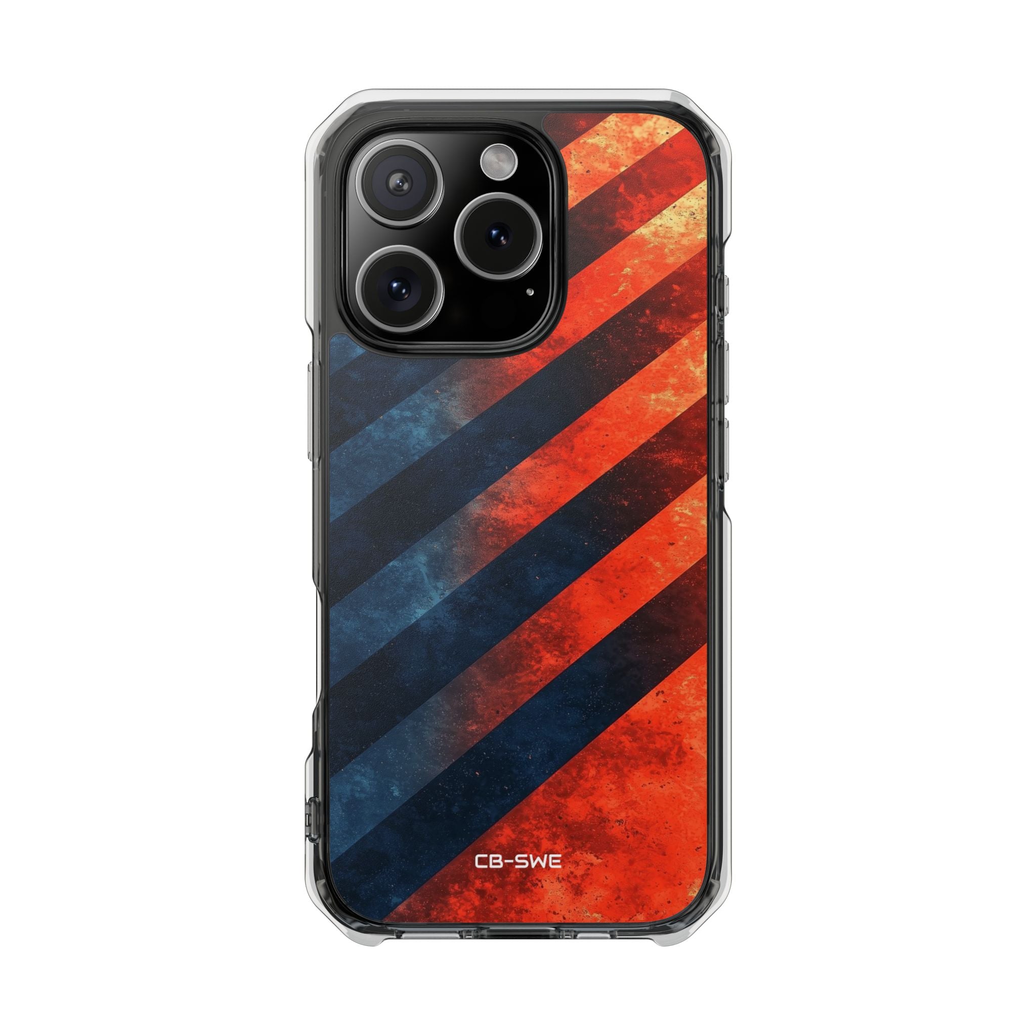 Dynamic Color Stripes iPhone Case - Impact