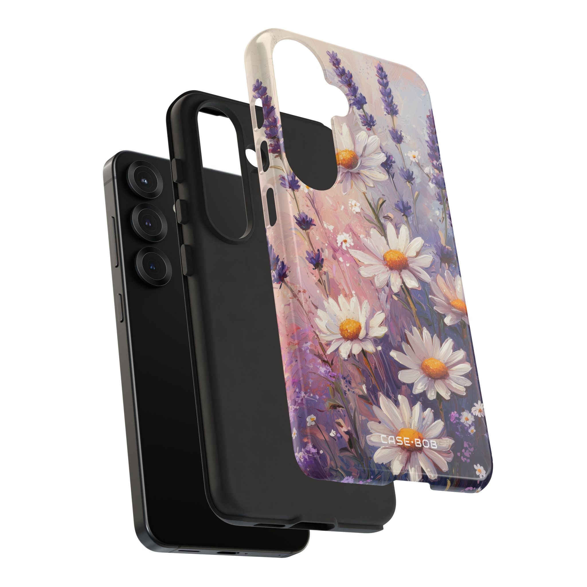 Daisy Lavender Bloom Samsung S25 Case - Tough