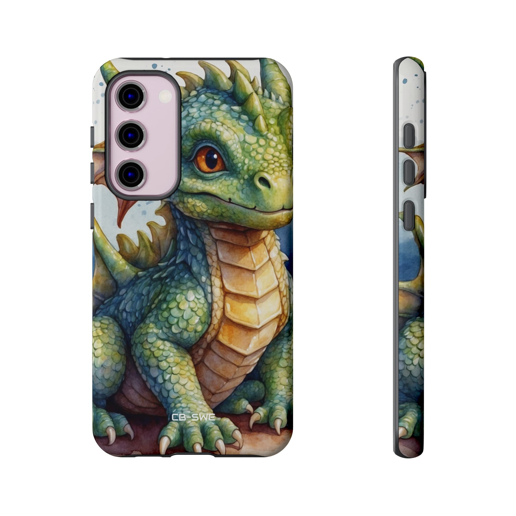Green Dragon Smiles - Samsung Case