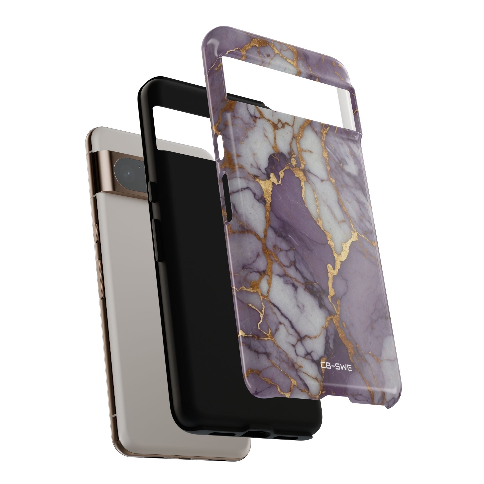 Lavender Veins Flow - Google Pixel Case