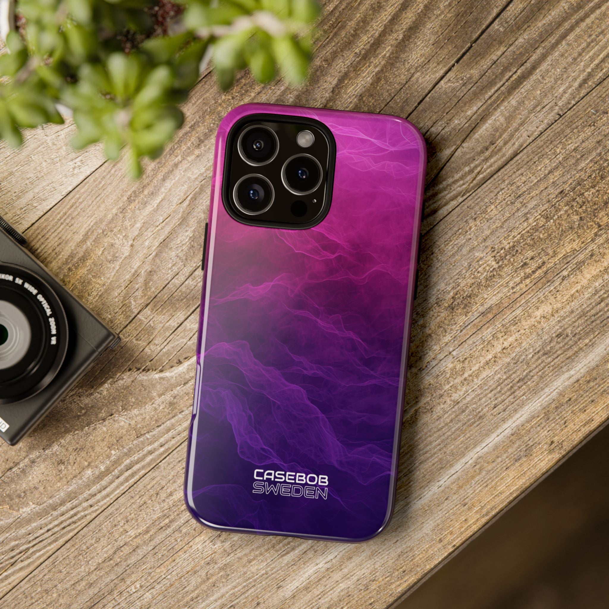 Violet Dream Currents iPhone 16 - Tough