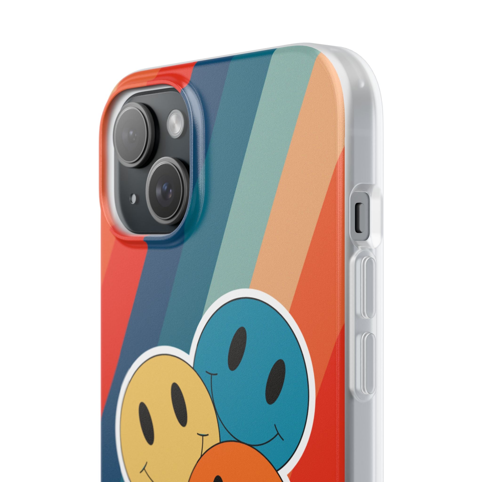 Triple Smile Breeze iPhone 15 Plus Case - Soft