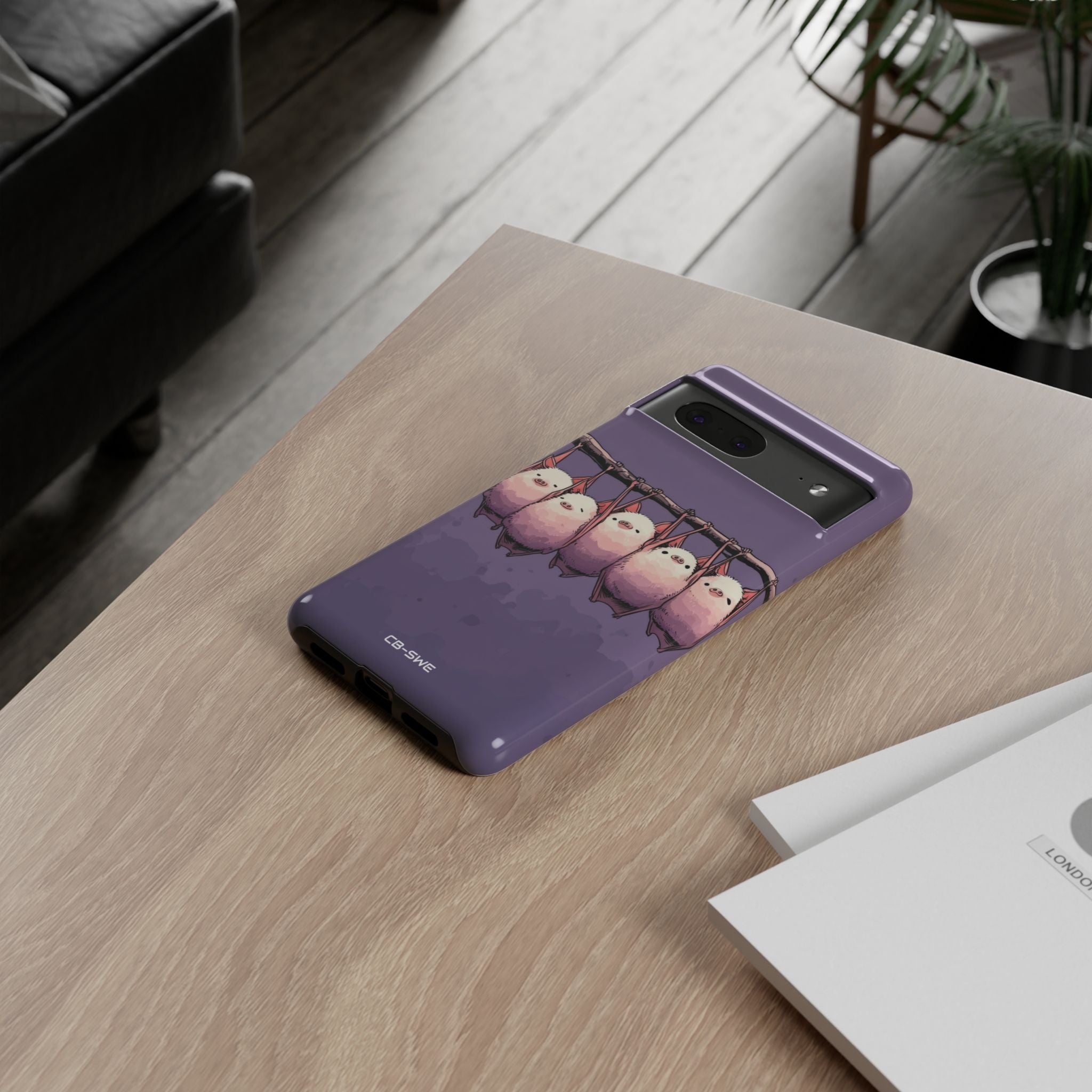 Bats Hang Playfully - Google Pixel Case