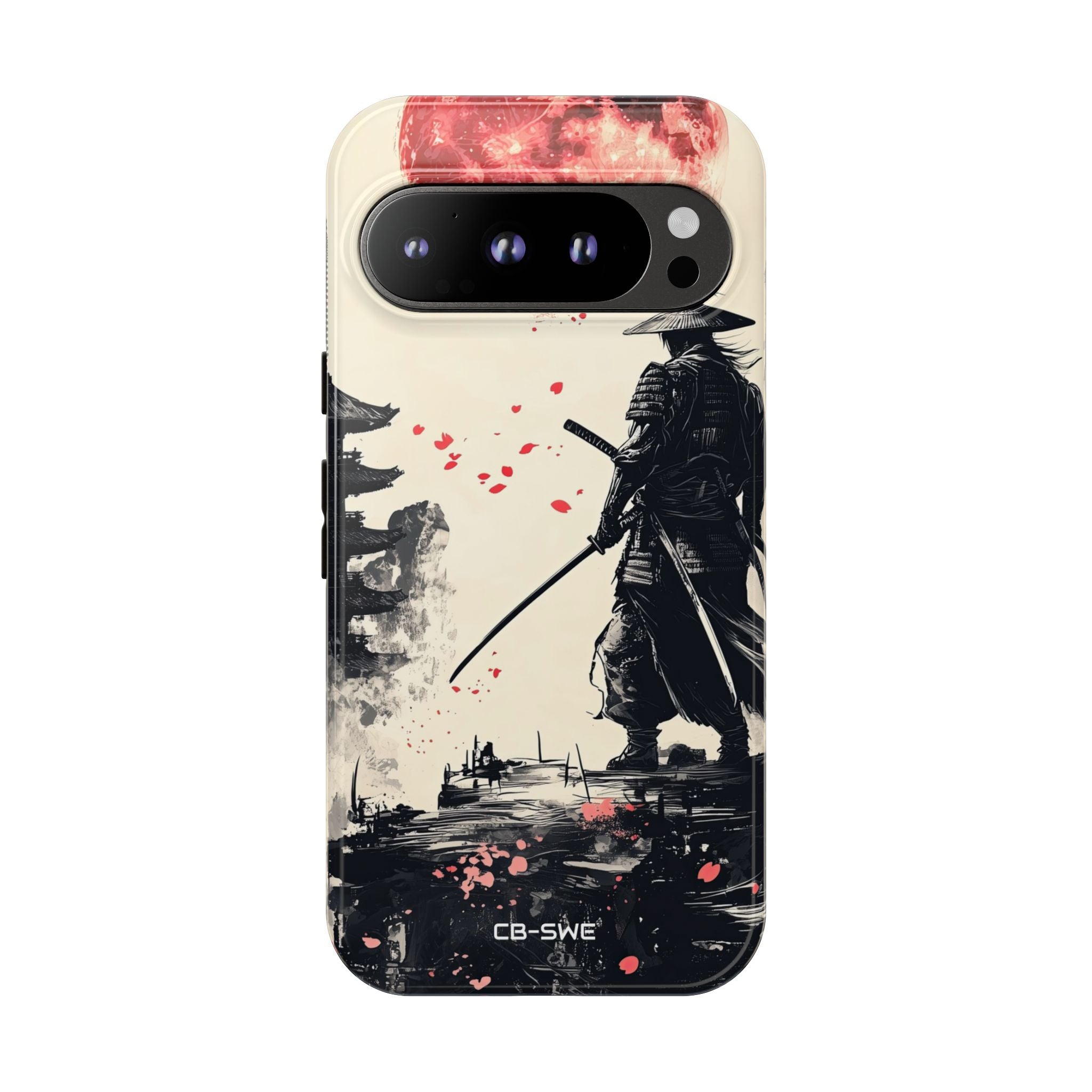 Samurai Gazes Moonward - Google Pixel Case
