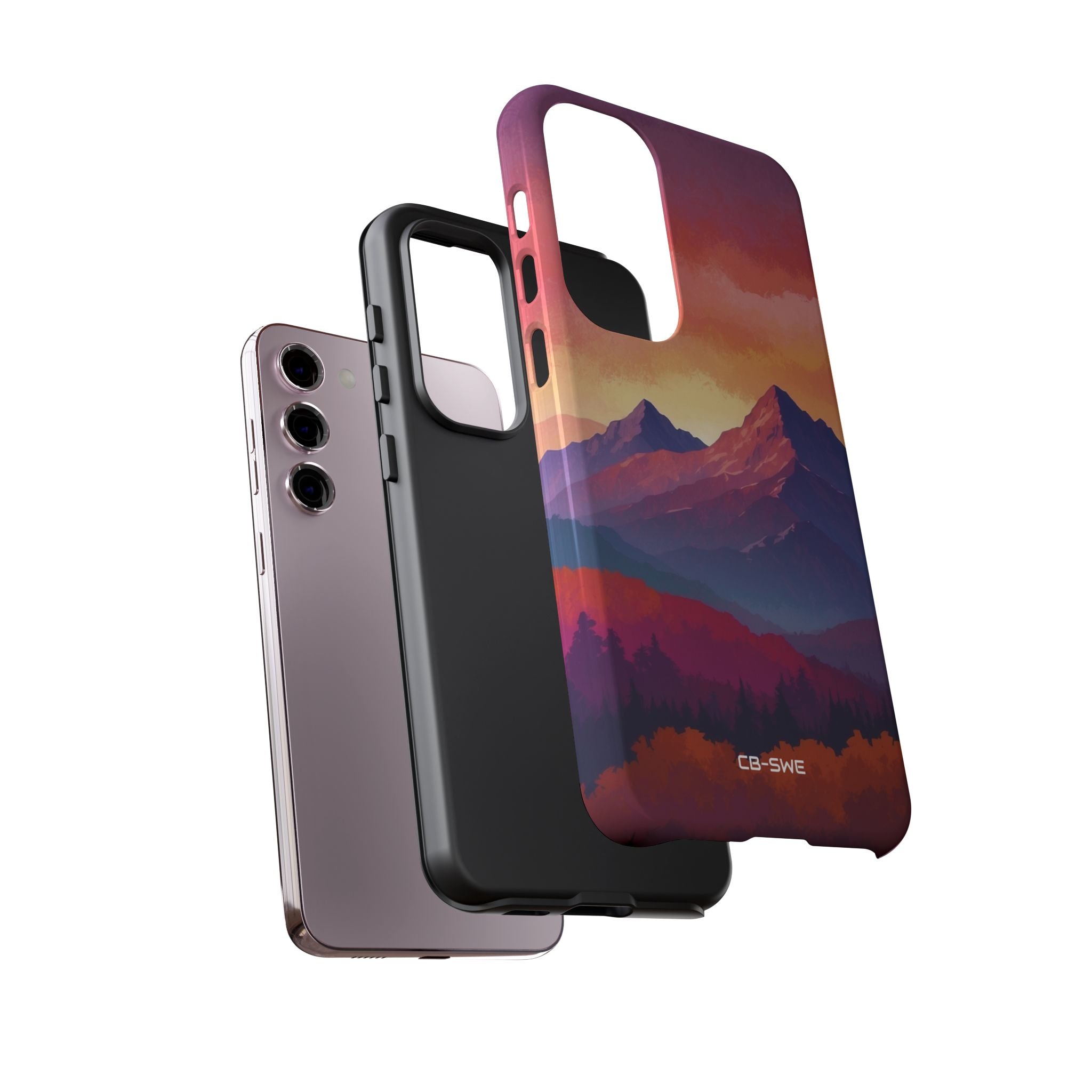 Mountain Peaks Rise - Samsung Case