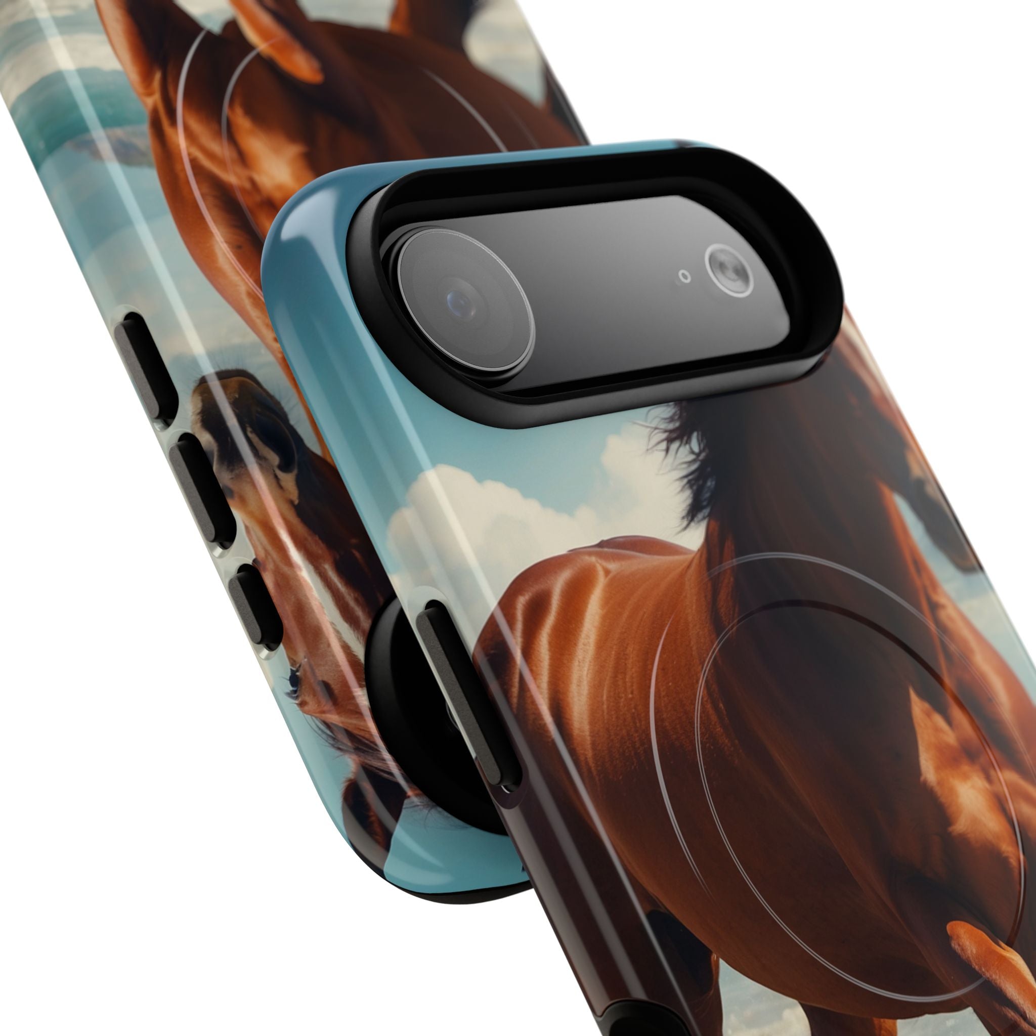 Blazing Horse iPhone 17 Air Case - Tough+