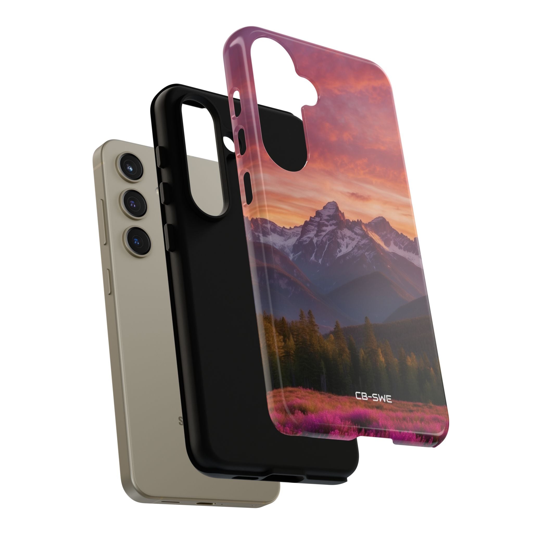 Mountain Peaks Glow - Samsung Case