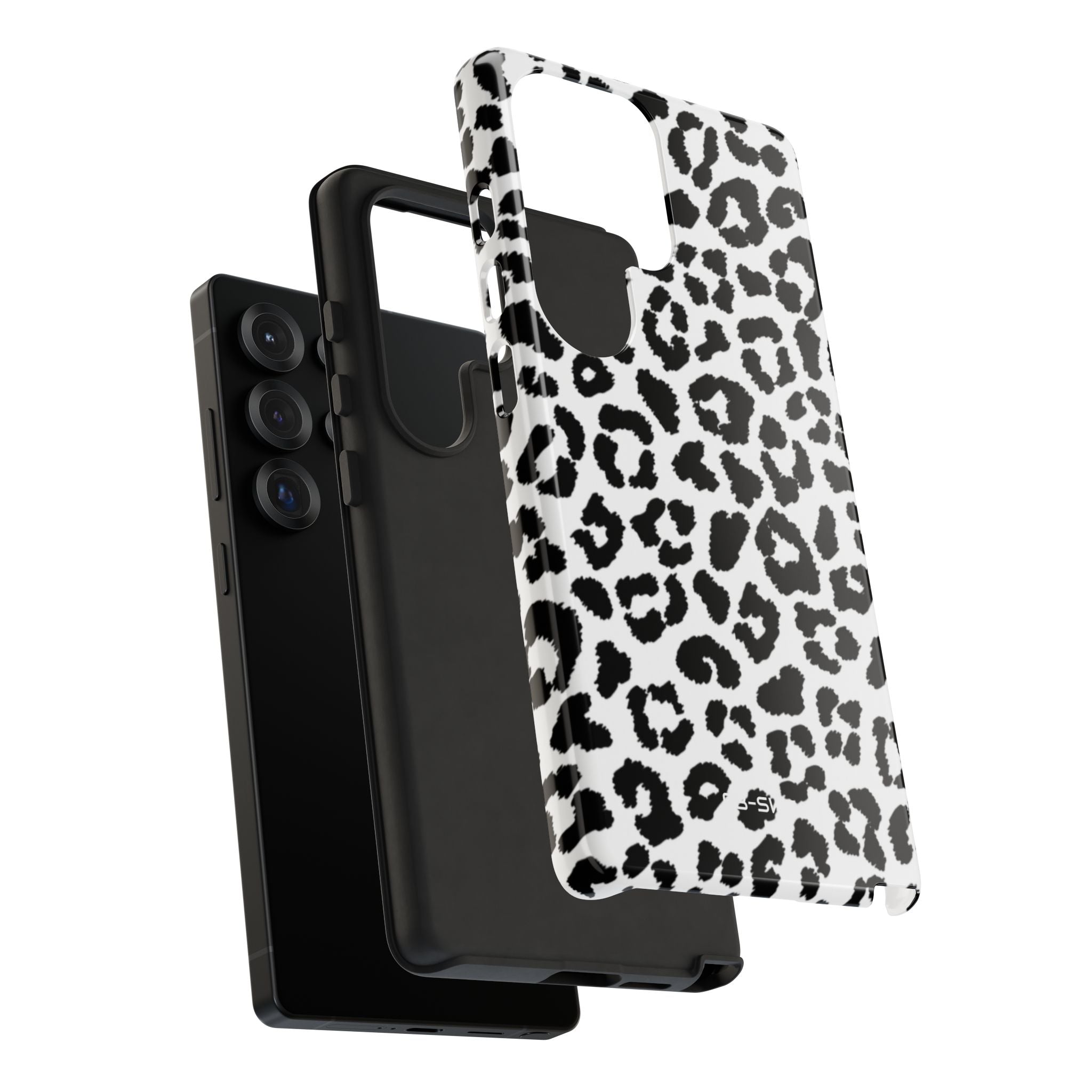 Monochrome Leopard Essence - Samsung Case