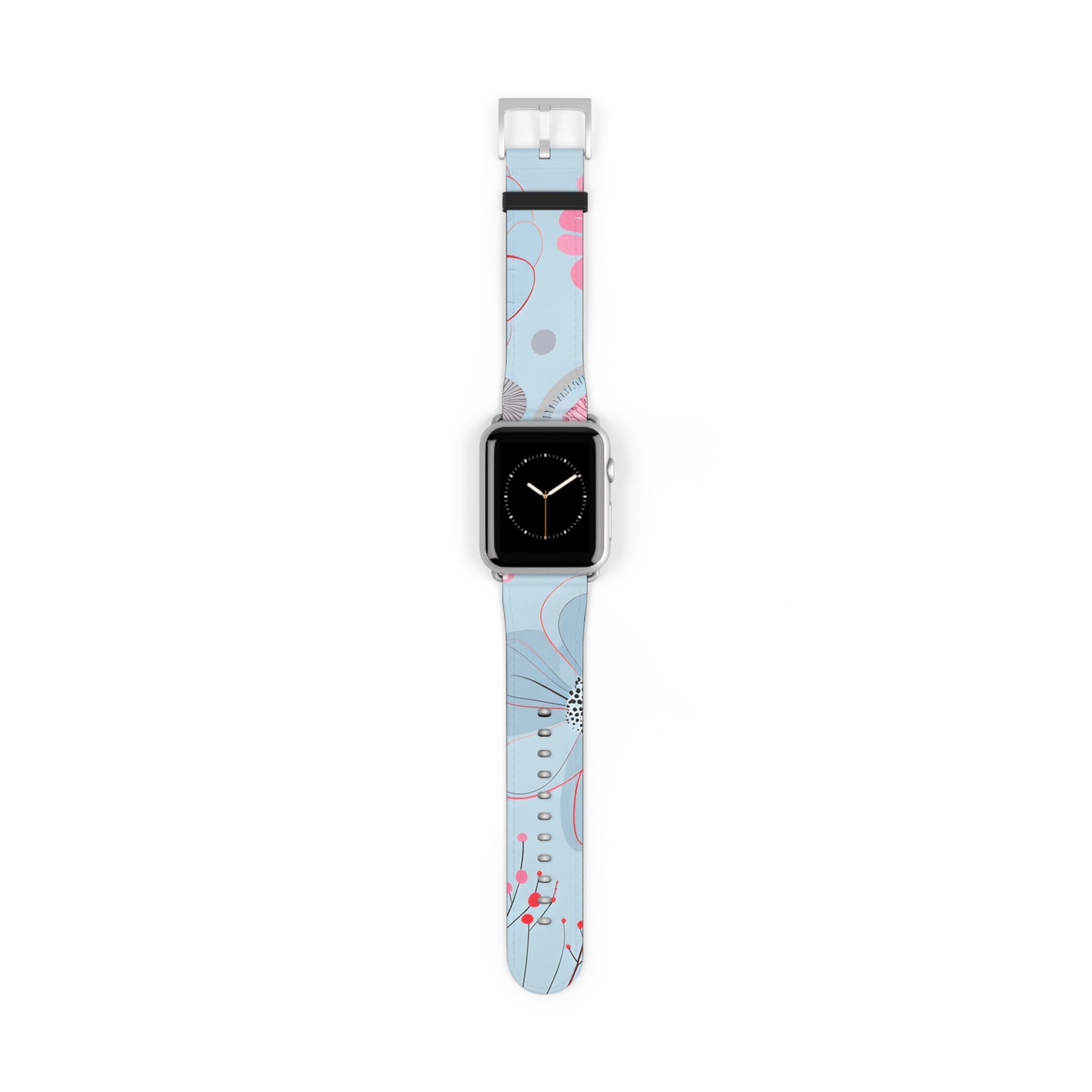 Outlined Bloom Radiance - Watch Band