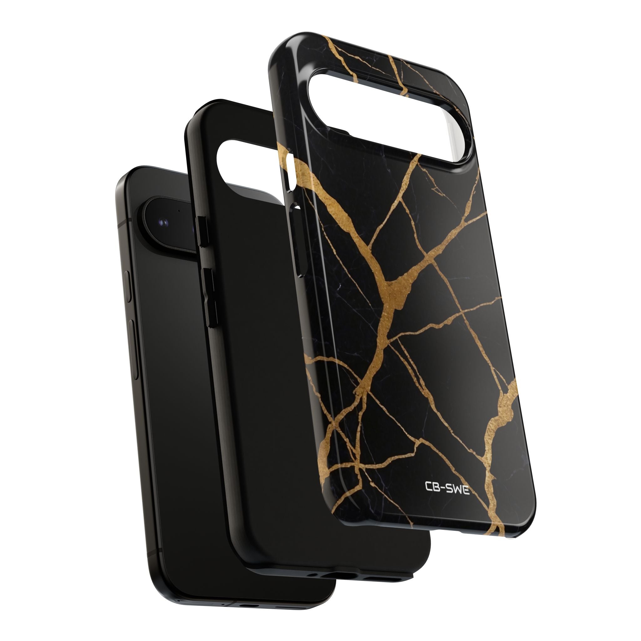 Golden Veins Twist - Google Pixel Case