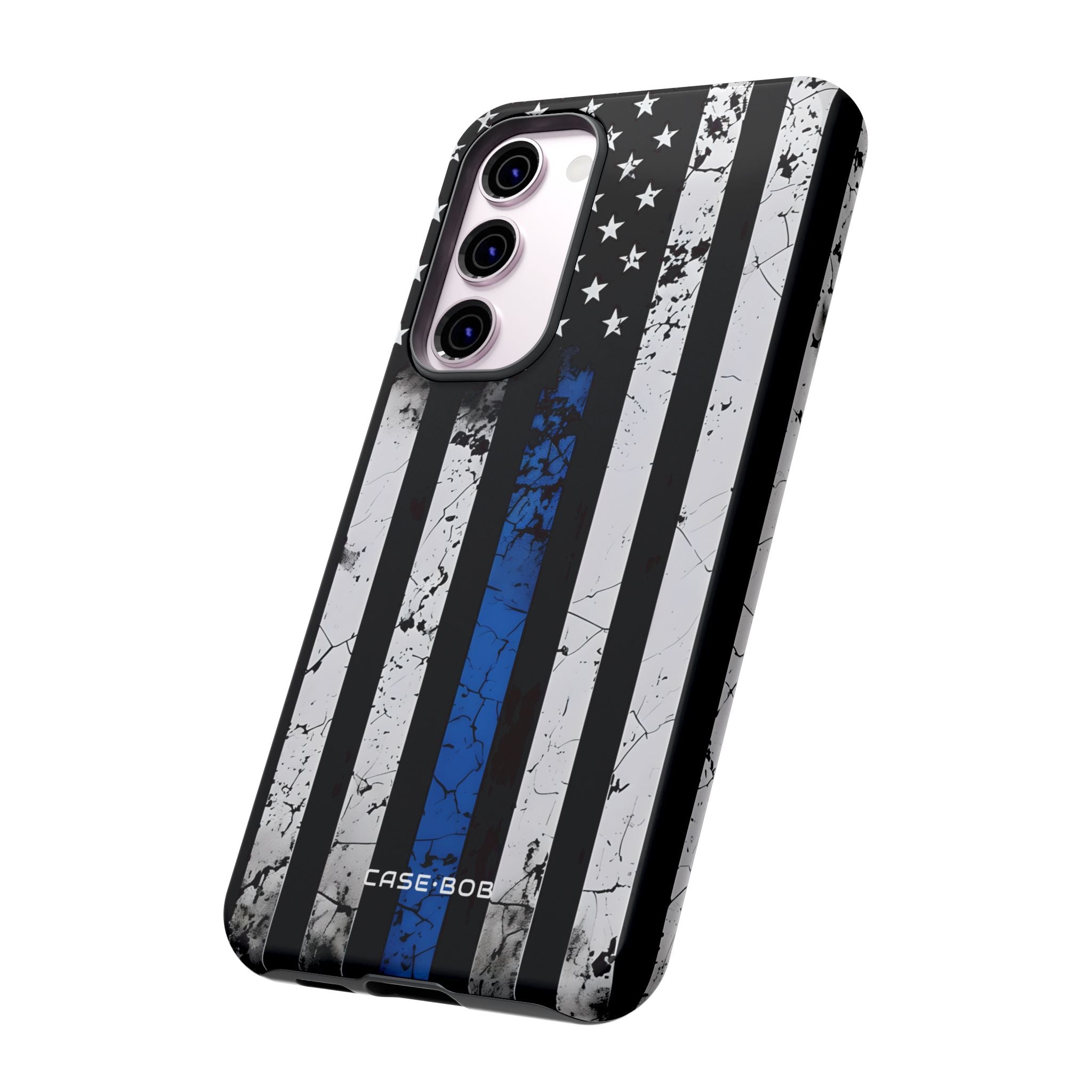 Blue Stripe Flag Samsung S23 Plus Case - Tough