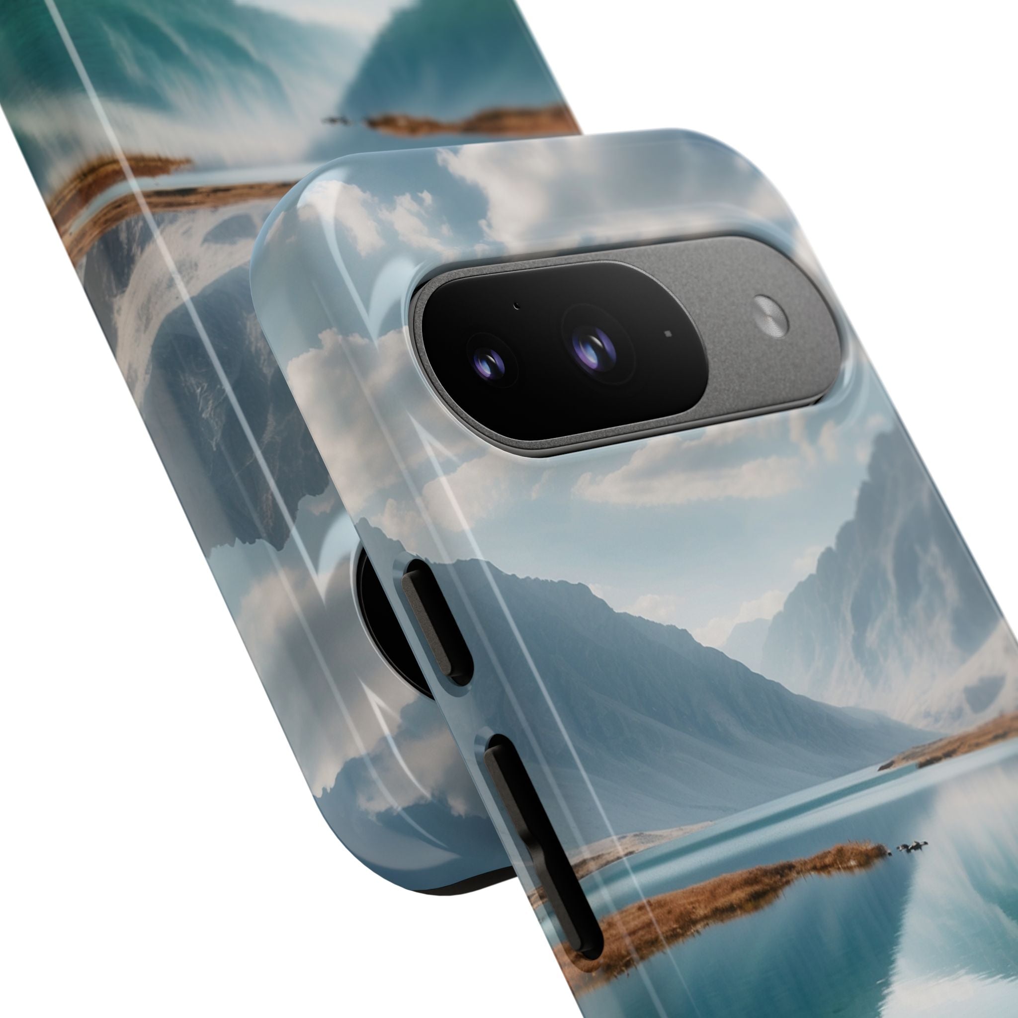 Mountain Reflections Swim - Google Pixel Case