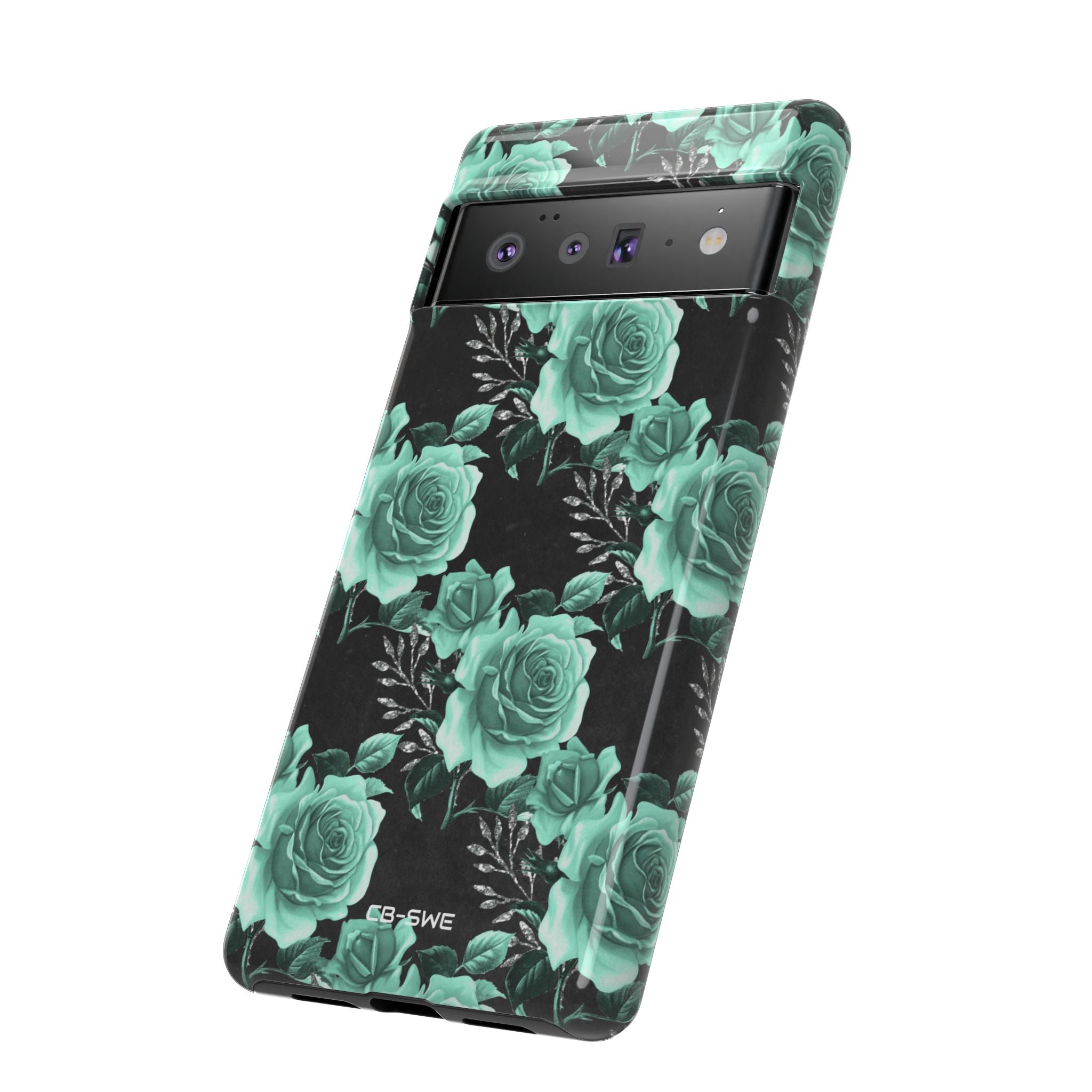 Turquoise Rose Symphony - Google Pixel Case