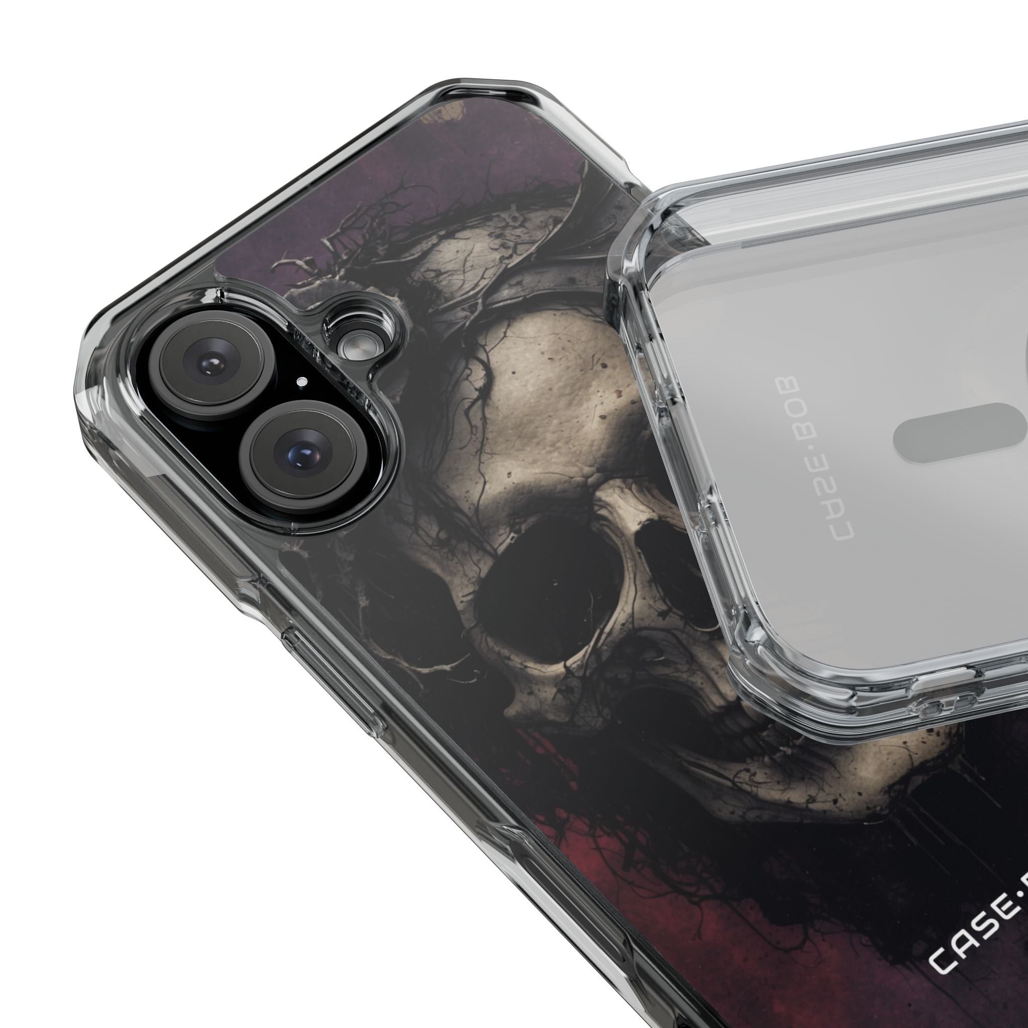 Gothic Skull Crown iPhone 16 Case - Impact