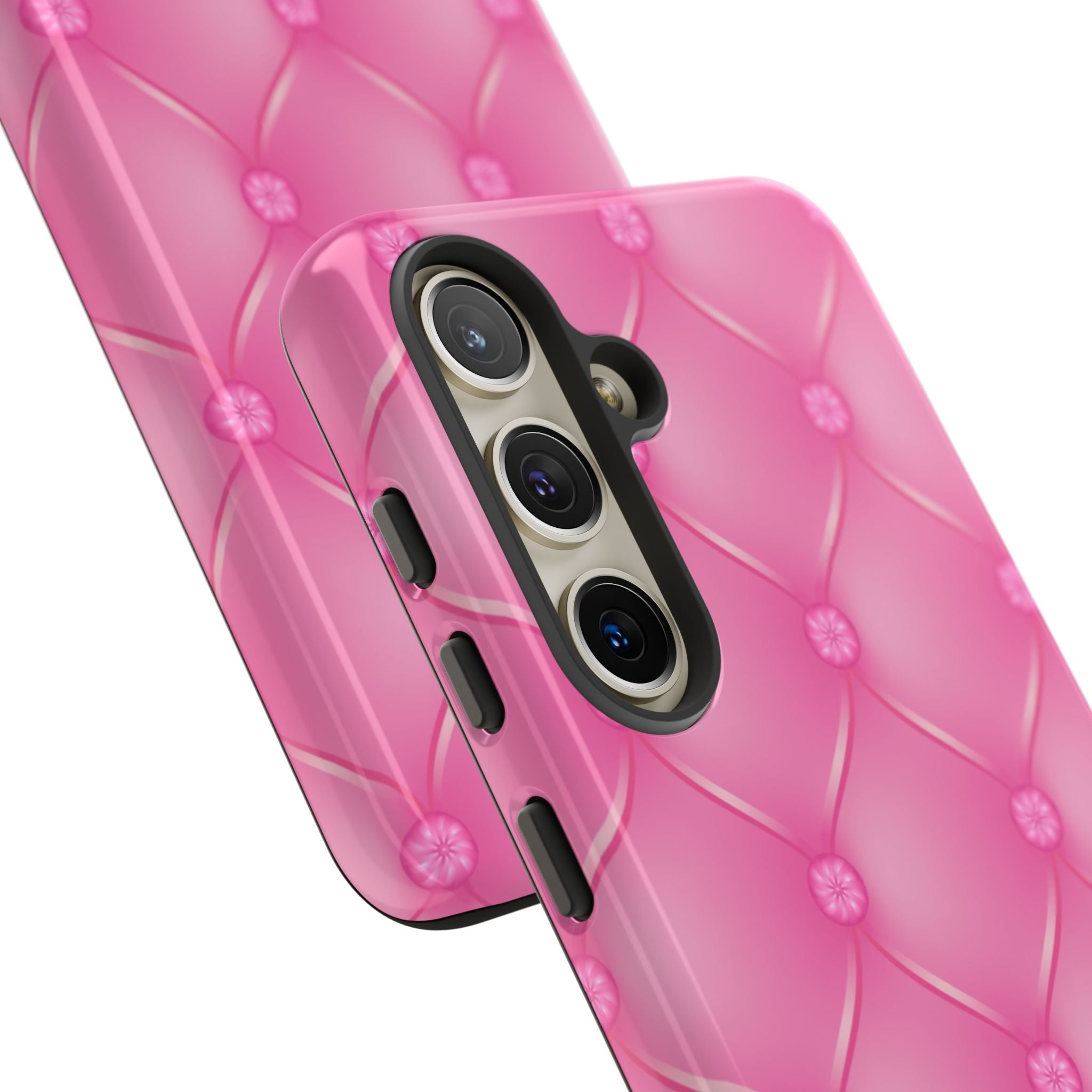 Quilted Pink Elegance - Samsung Case