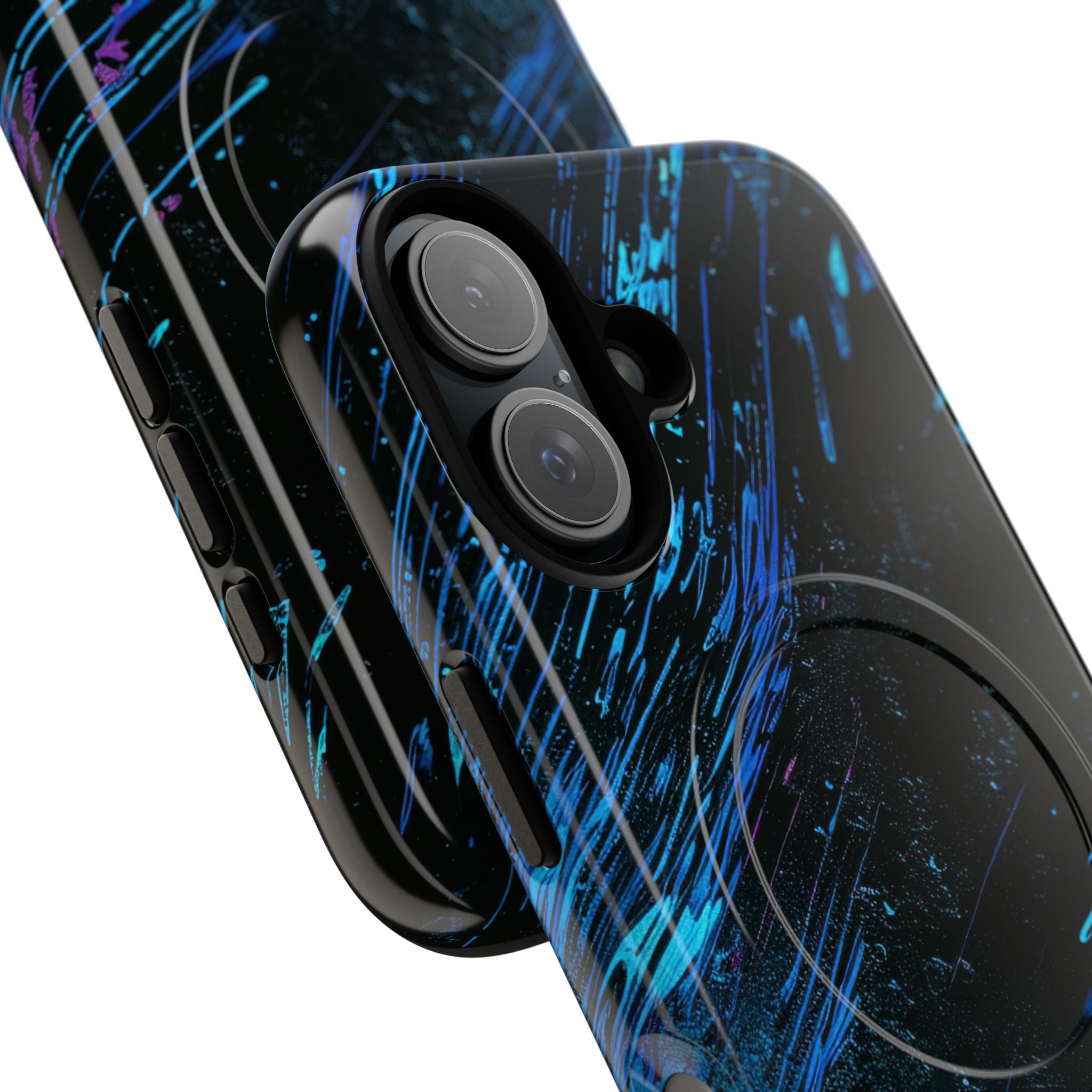 Midnight Blue Currents iPhone 16 - Tough+