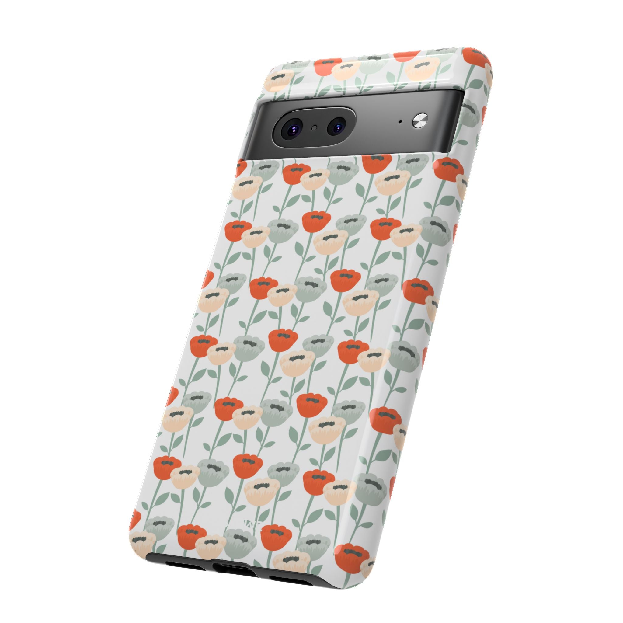 Minimalist Floral Elegance - Google Pixel Case