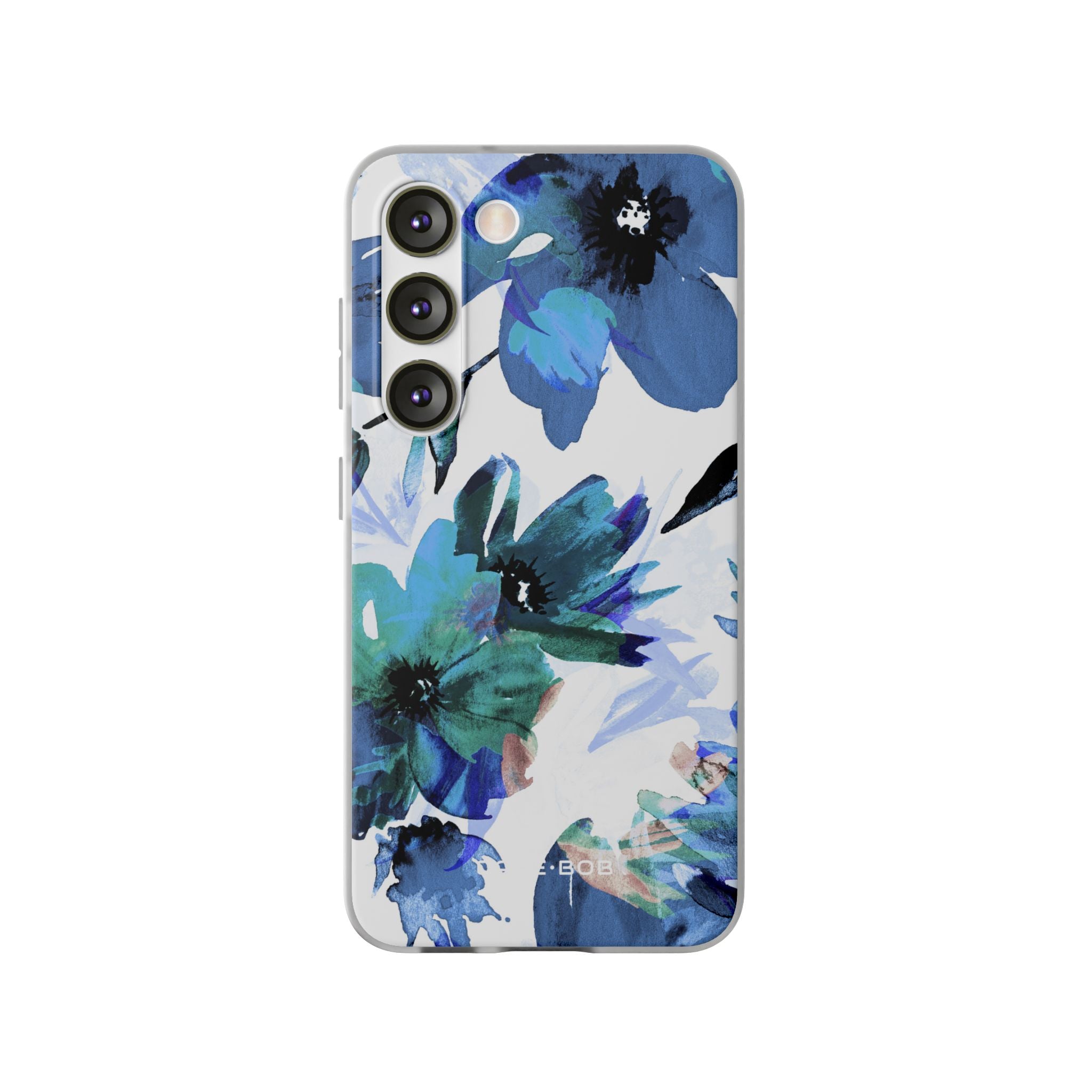 Blue Blossom Radiance Samsung S23 Case - Soft