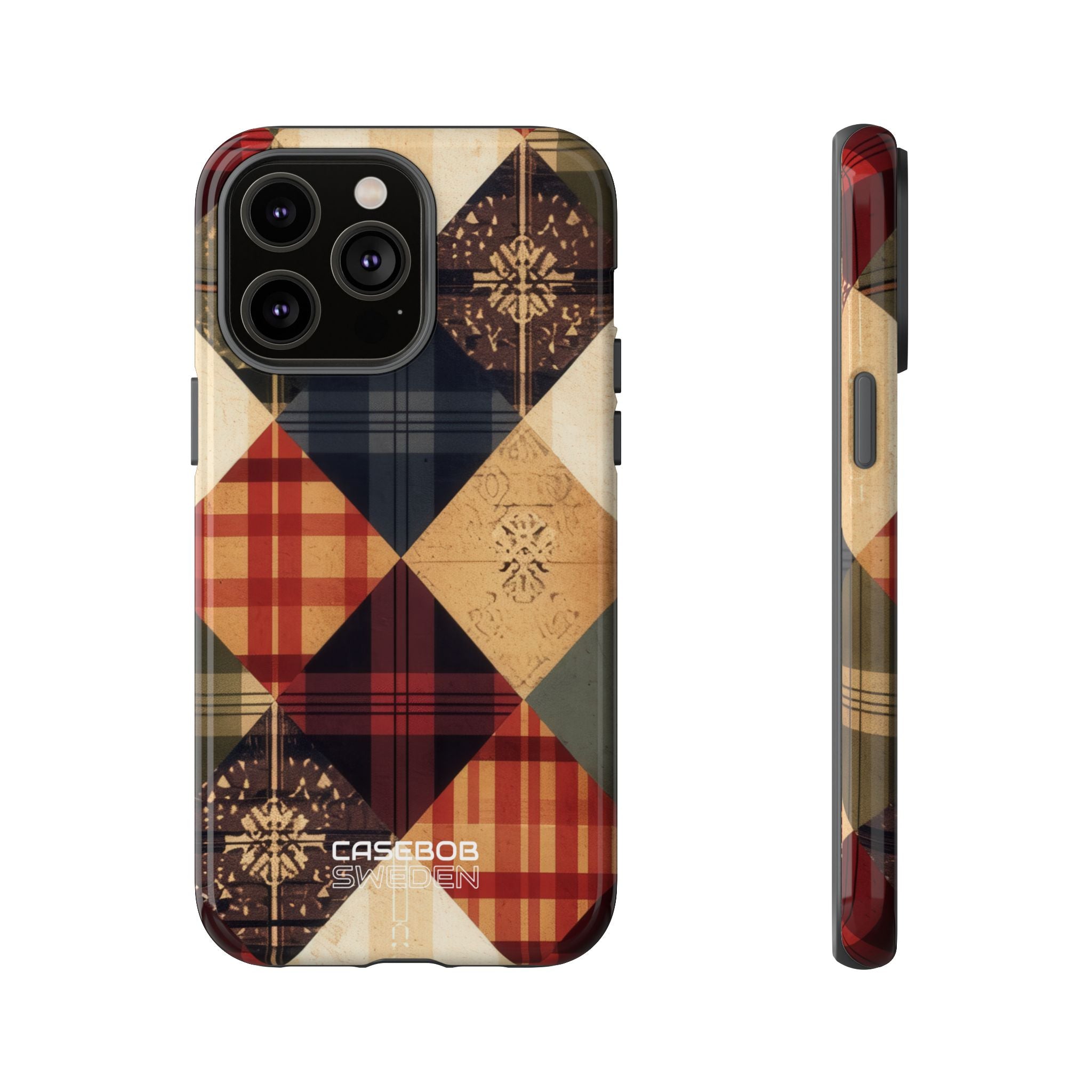 Rustik Quilt Charm iPhone 14 - Tough