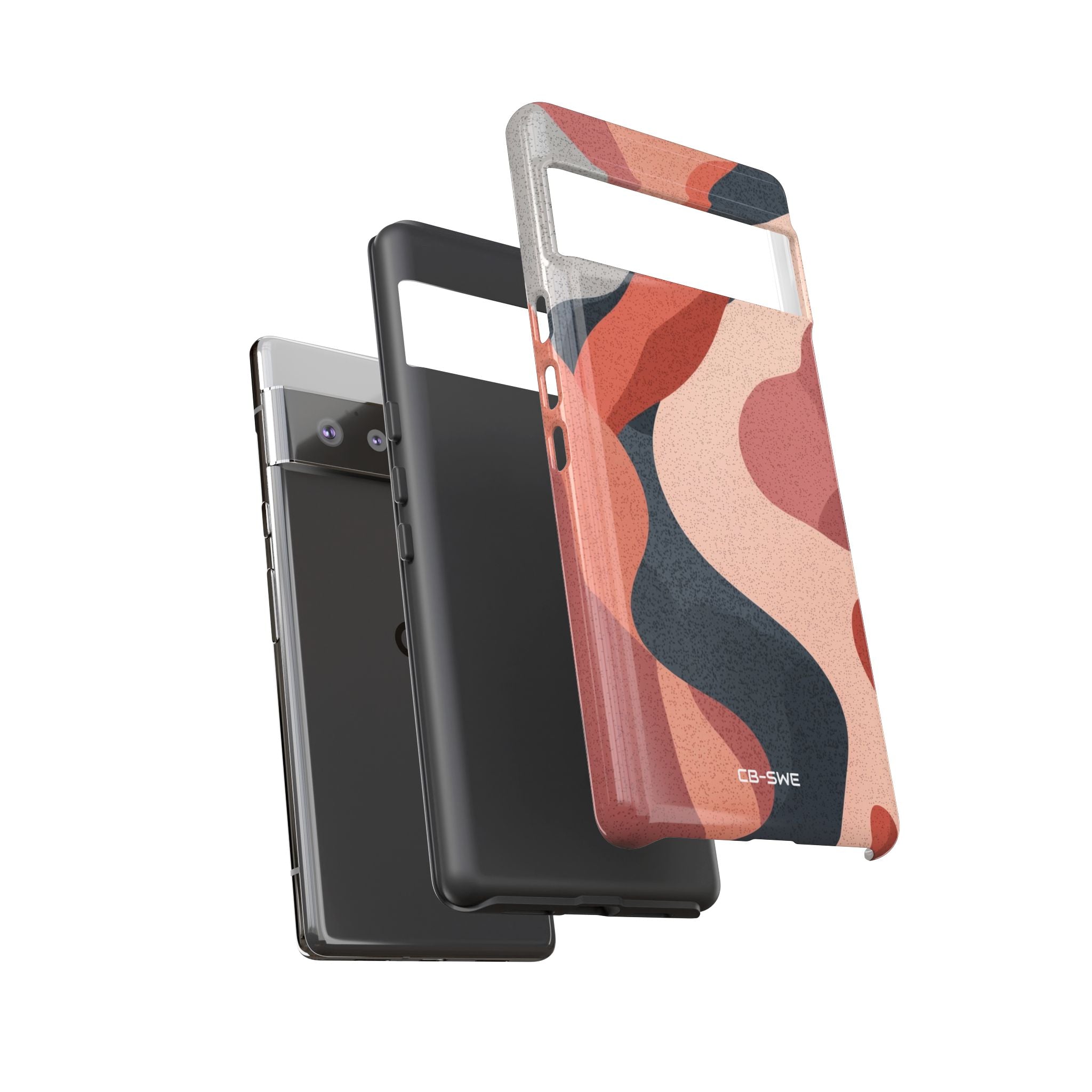 Flowing Earth Tones - Google Pixel Case