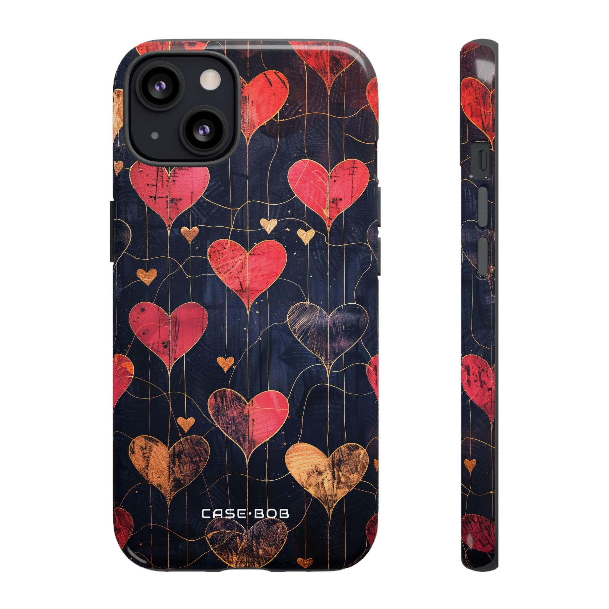 Golden Hearts Network iPhone 13 Case - Tough
