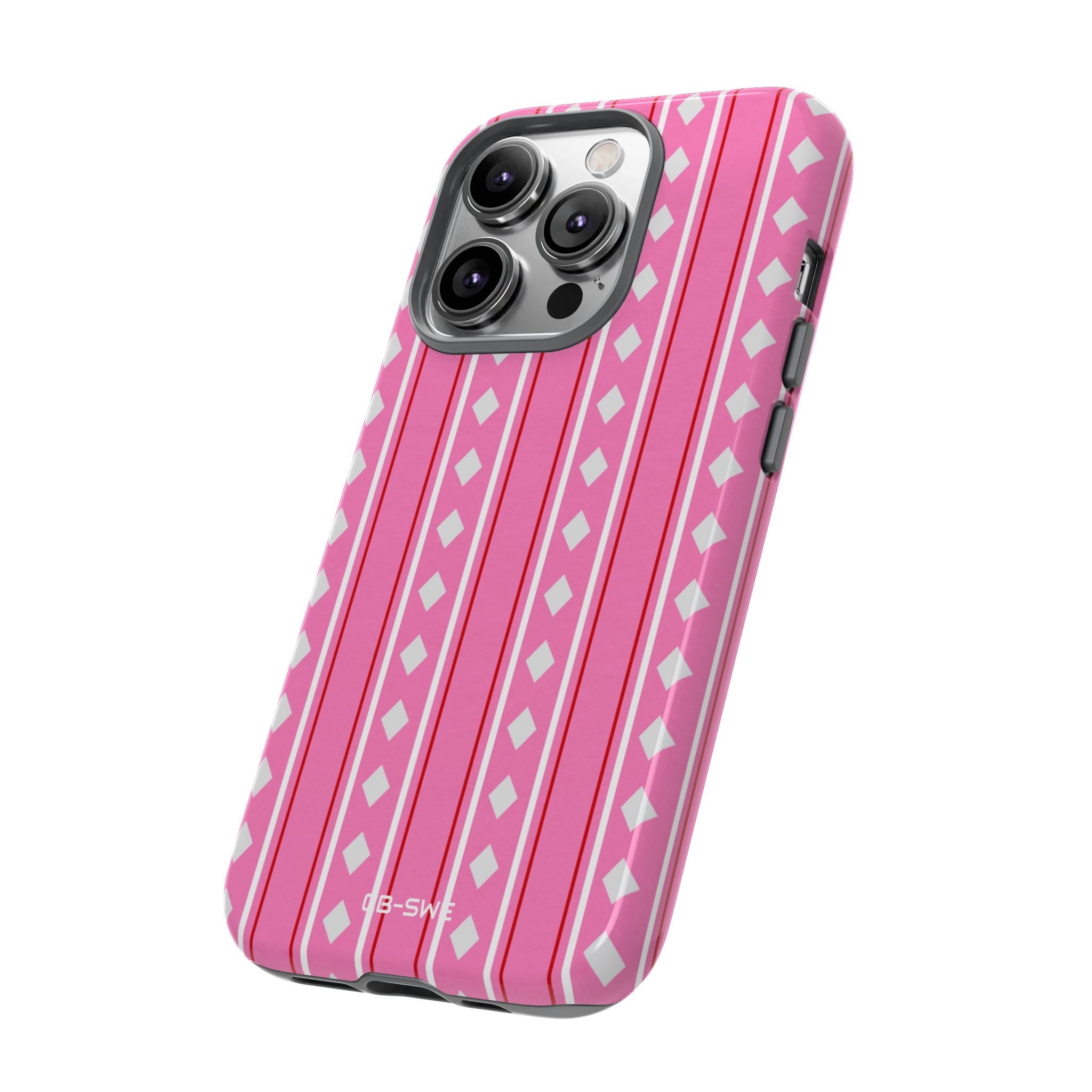 Pink Diamonds Symmetry - iPhone Case