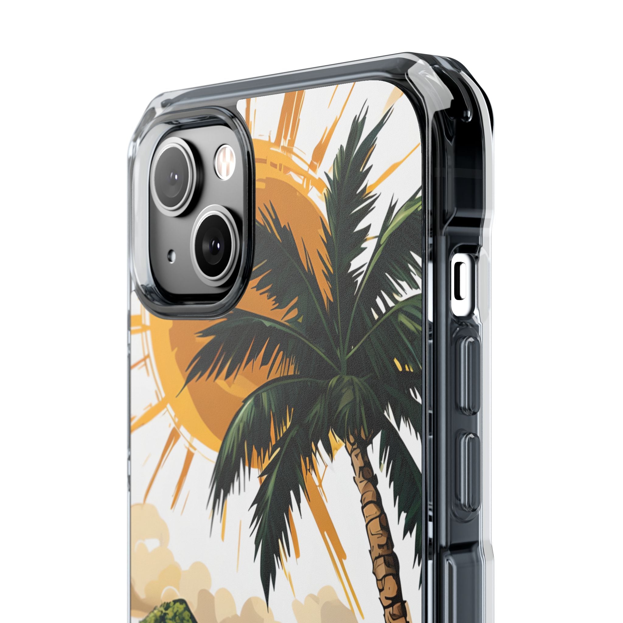 Sunny Tropical Escape iPhone Case - Impact