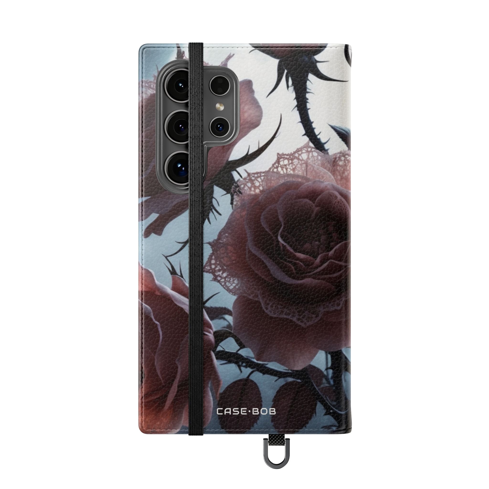 Lace Rose Moonlight - Samsung S24 Ultra Case - Wallet