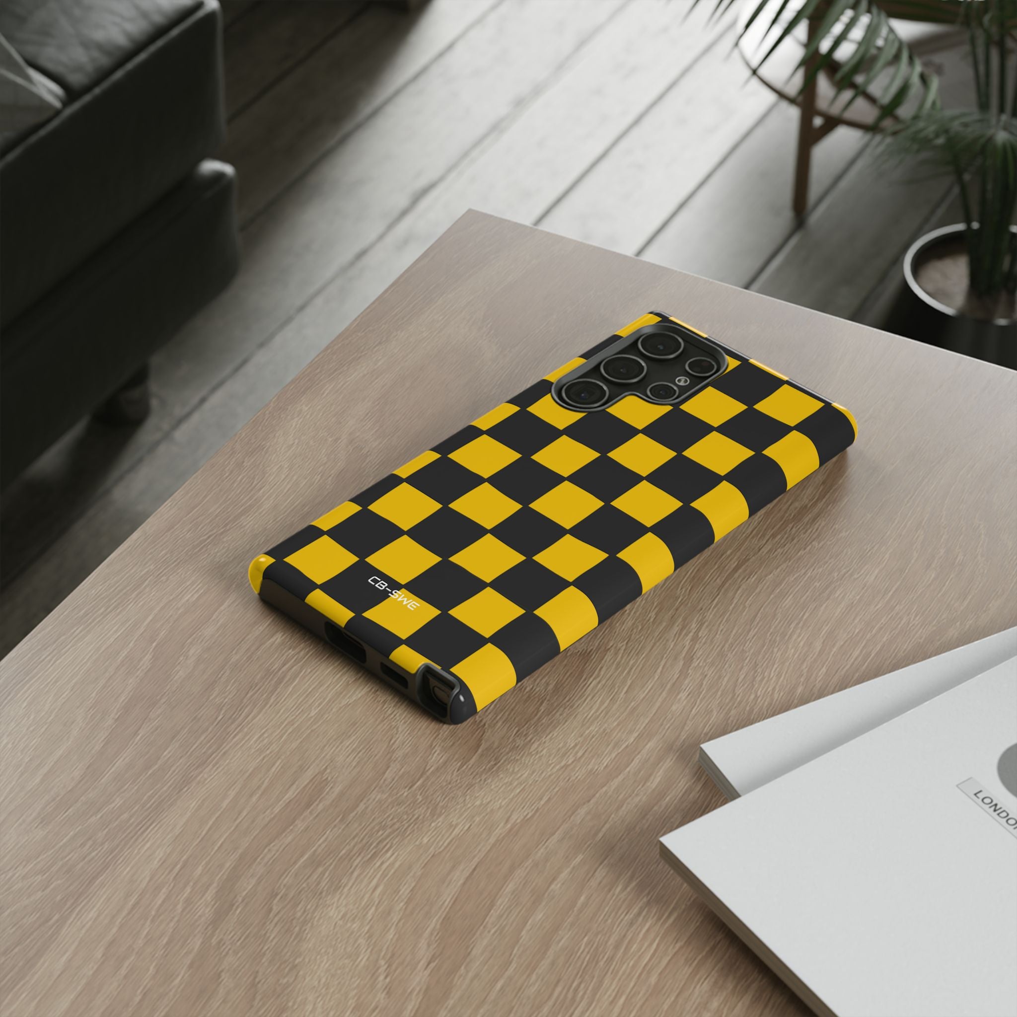 Yellow Squares Dance - Samsung Case