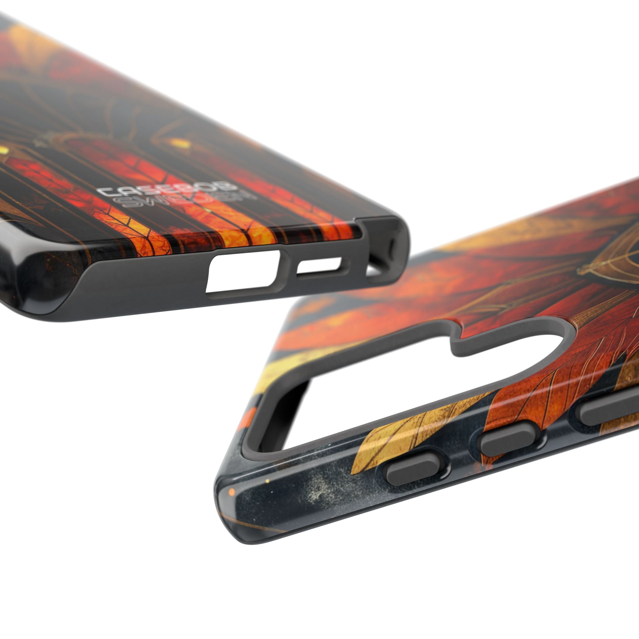 Golden Arch Leaves Samsung S25 - Tough