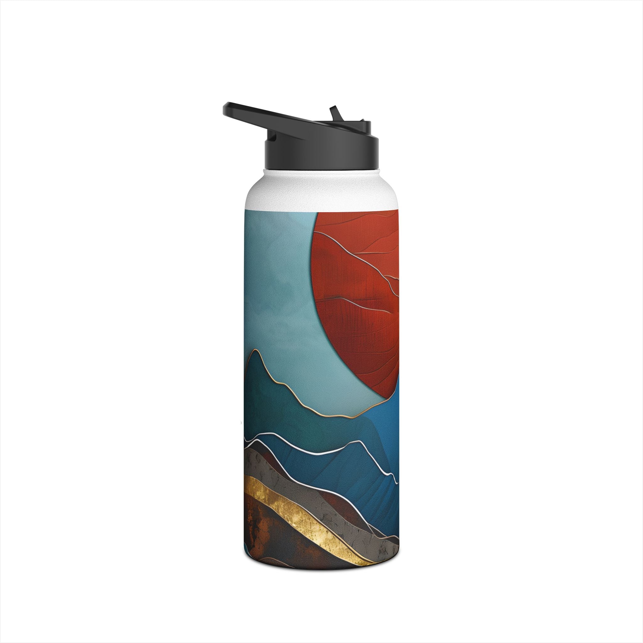 Solar Flame - Stainless Steel Water Bottle