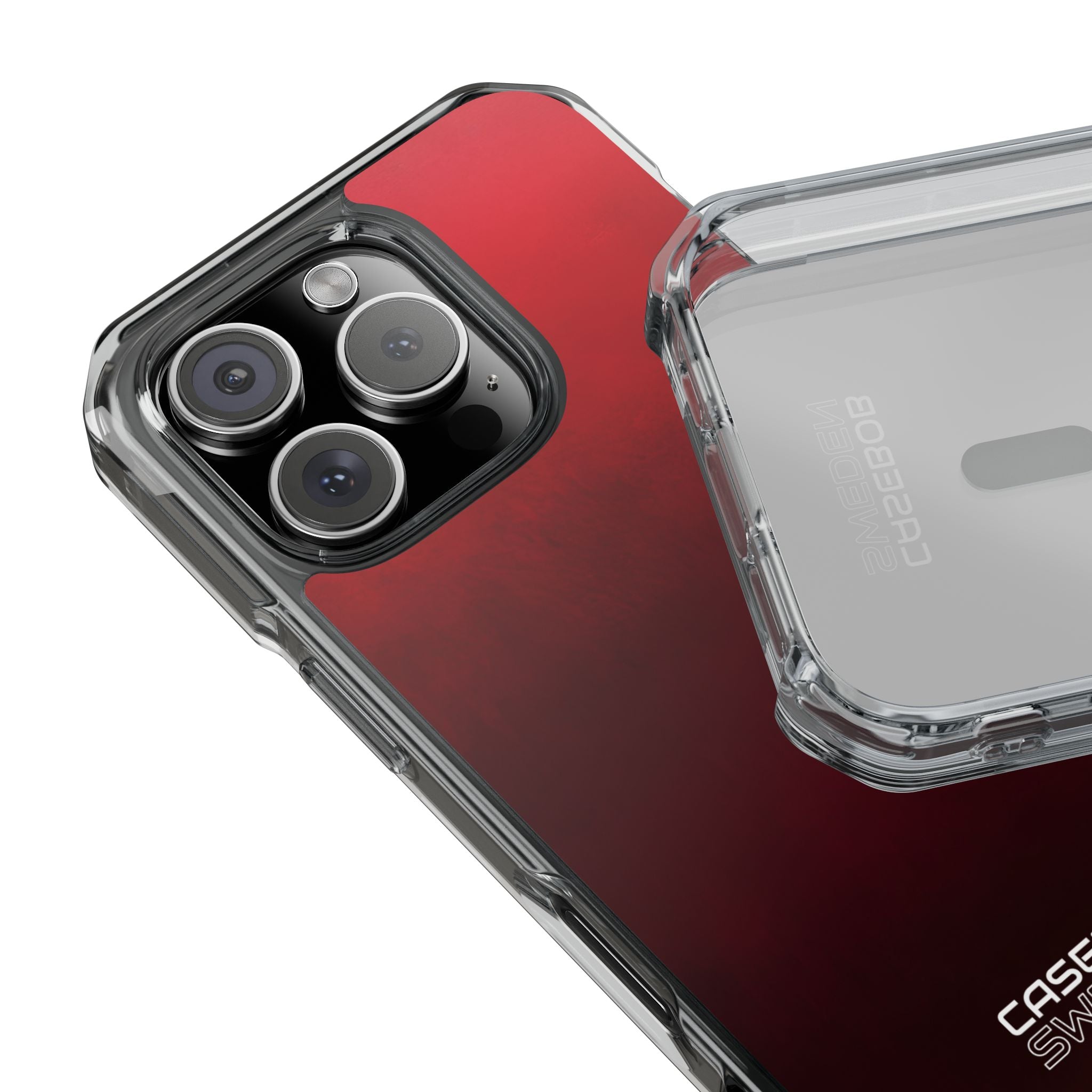 Crimson Dreamscape iPhone 16 - Impact Clear+