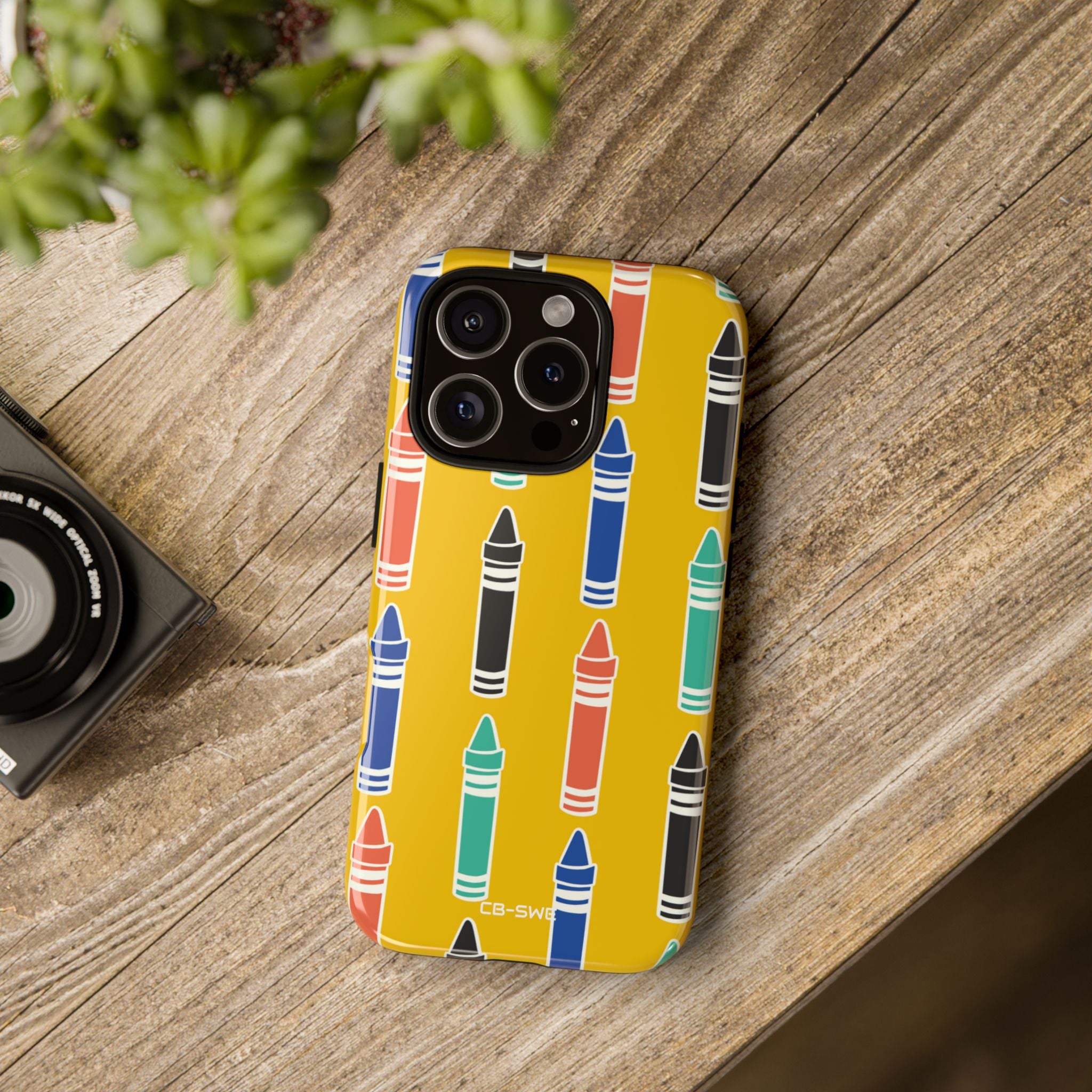 Crayons Dance Joyfully - iPhone Case