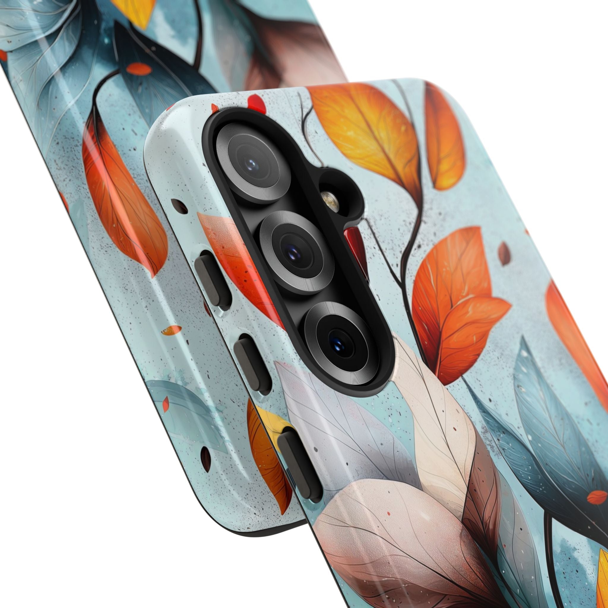 Crimson Veins Samsung S25 Case - Tough