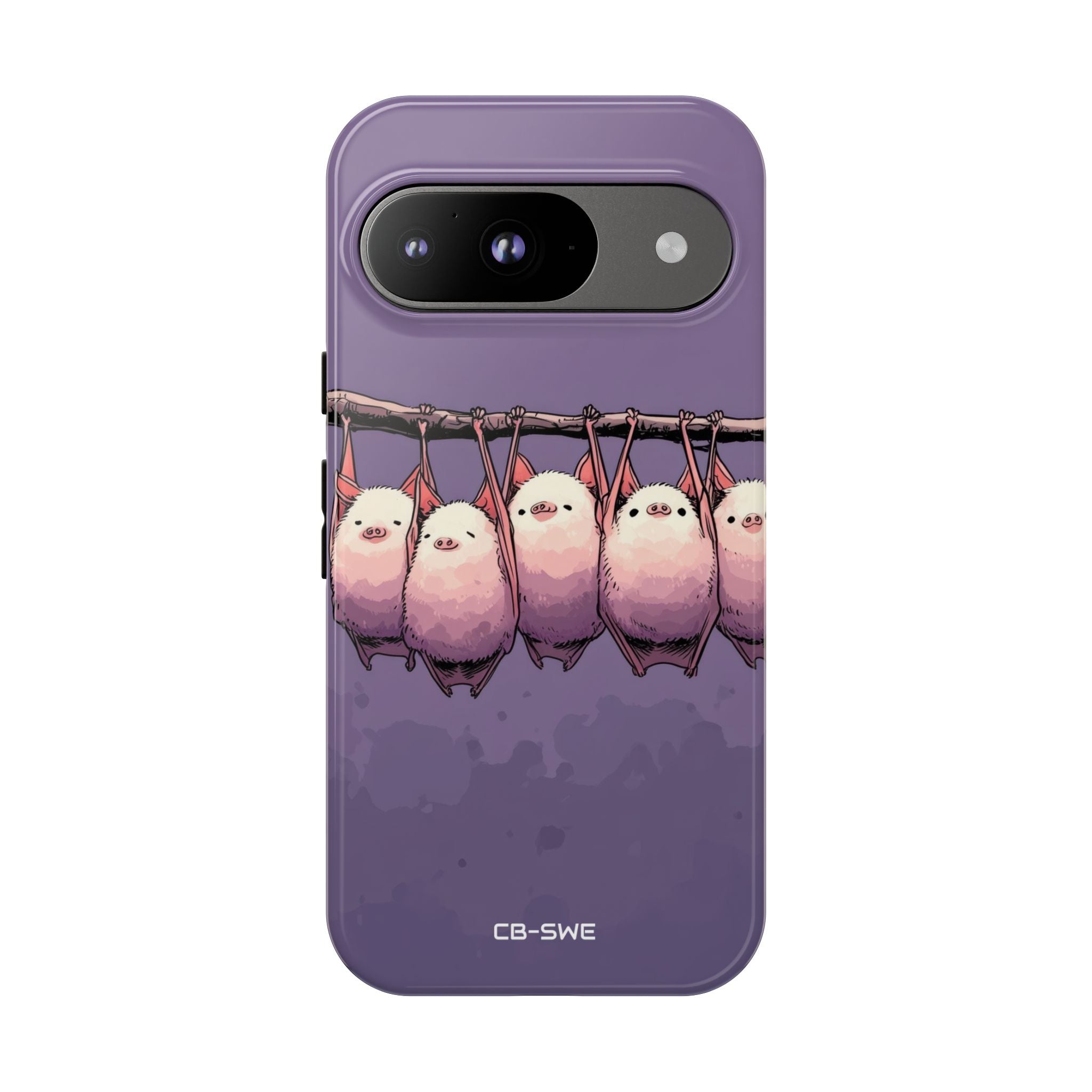 Bats Hang Playfully - Google Pixel Case