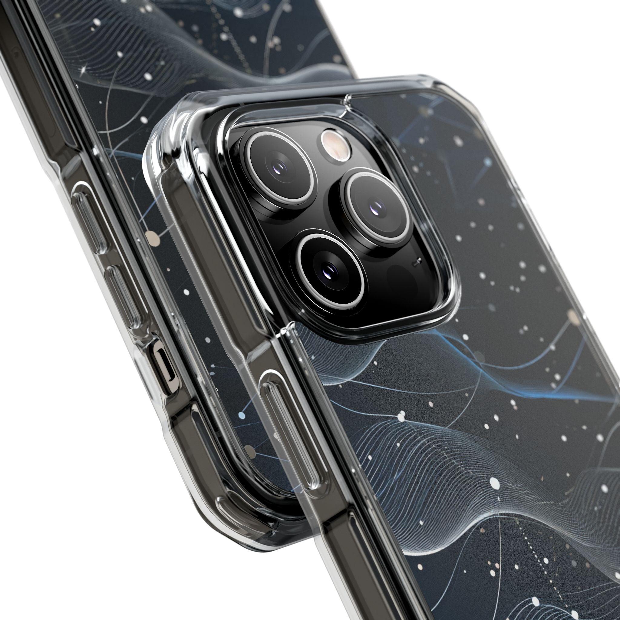 Cosmic Wave Network iPhone 14 - Impact Clear+