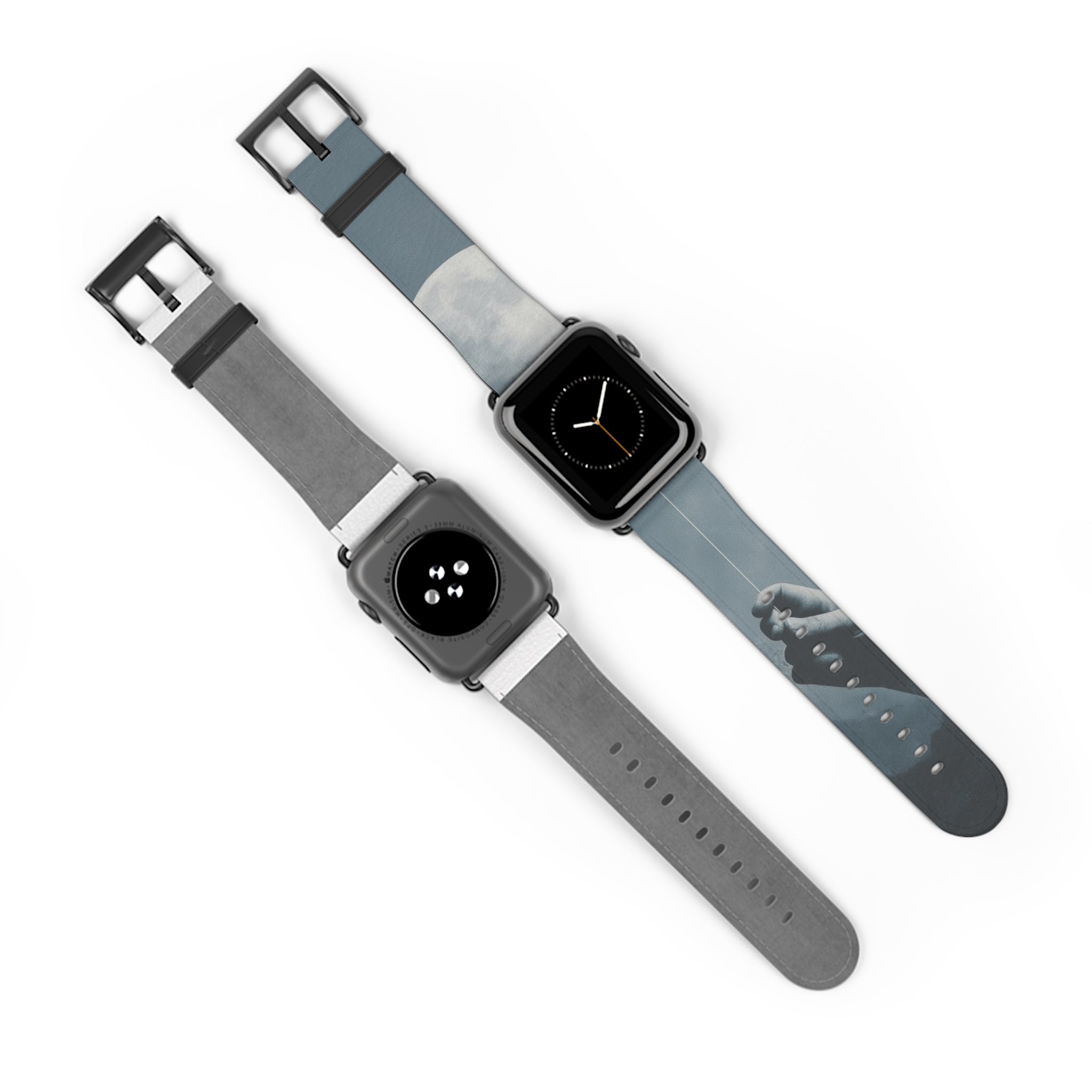 Moon Balloon Blue - Watch Band