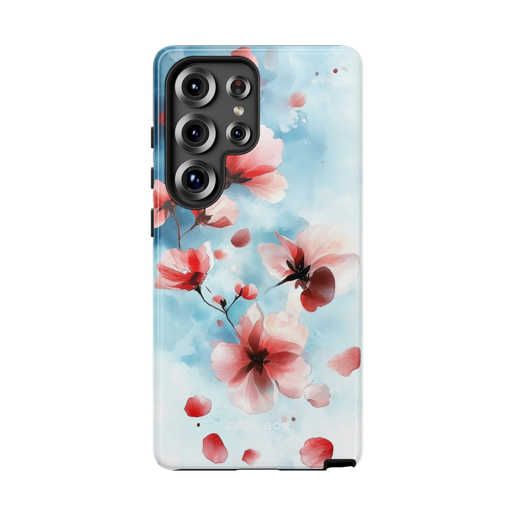Pink Blossom Drift Samsung S25 Ultra Case - Tough