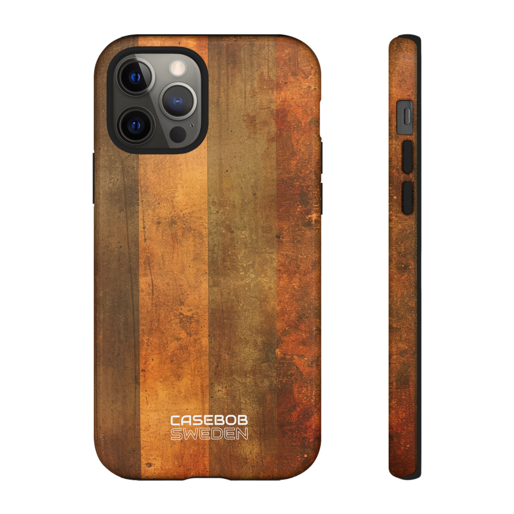 Rustic Striped Texture iPhone 12 - Tough