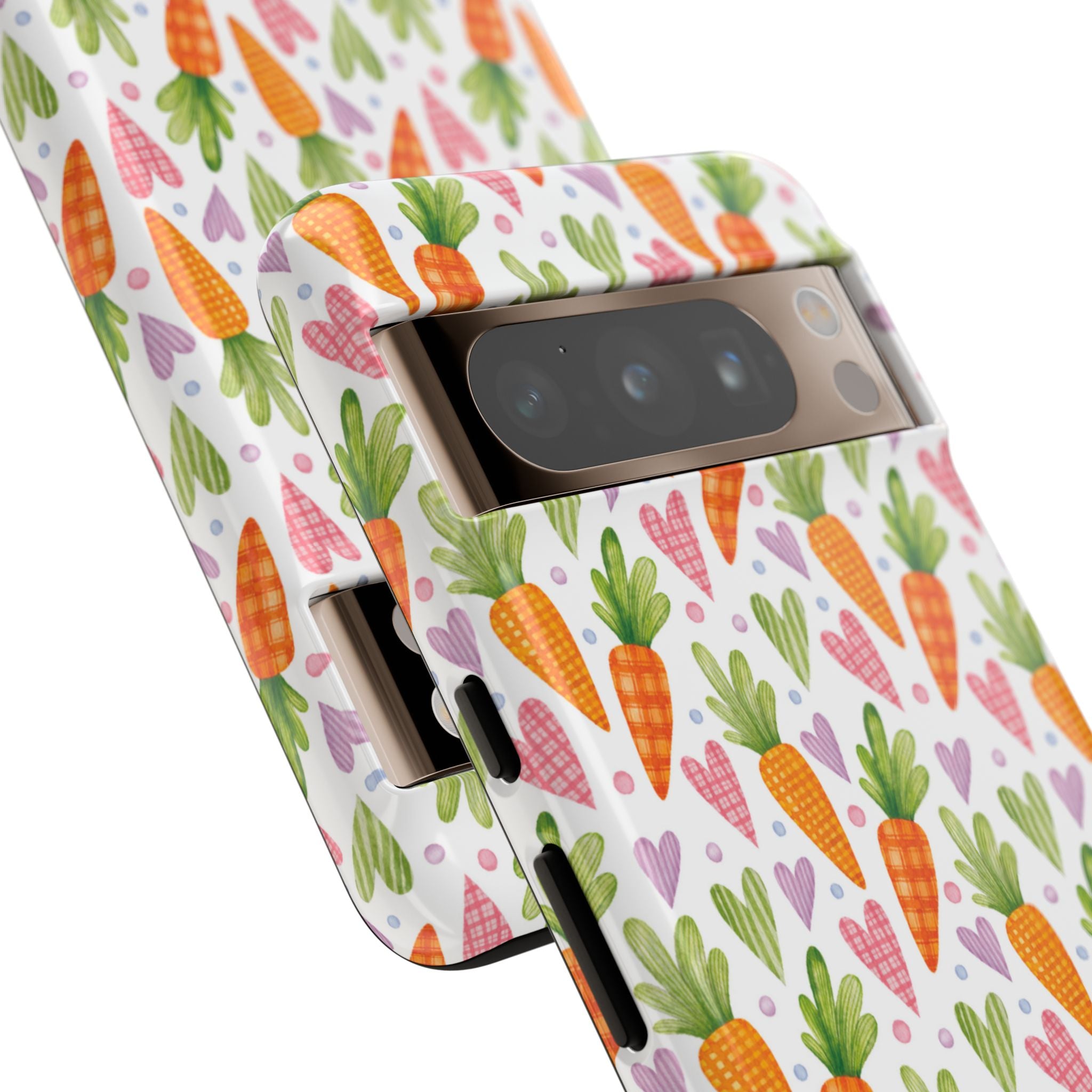 Carrots Embrace Hearts - Google Pixel Case