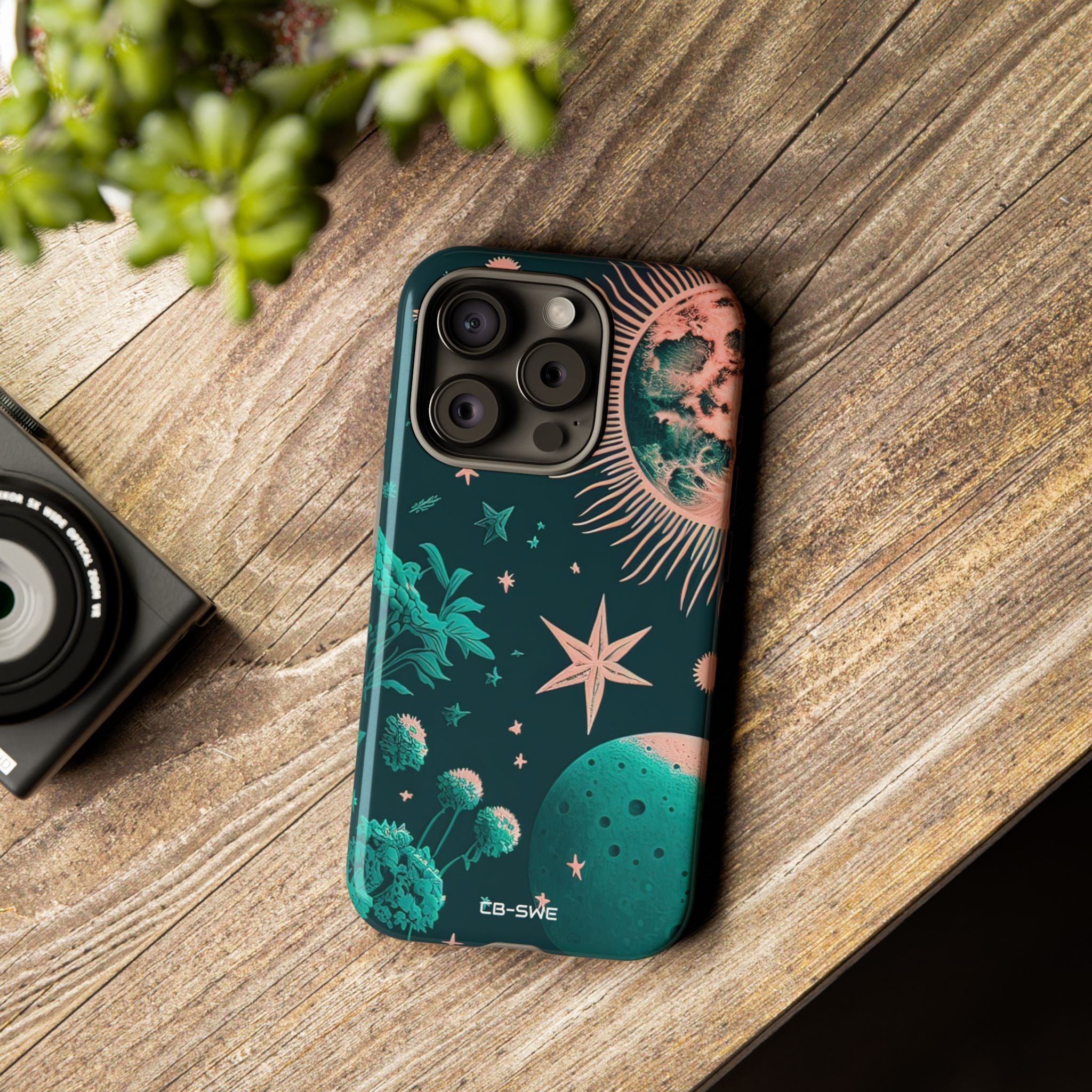 Celestial Botanical Night - iPhone Case