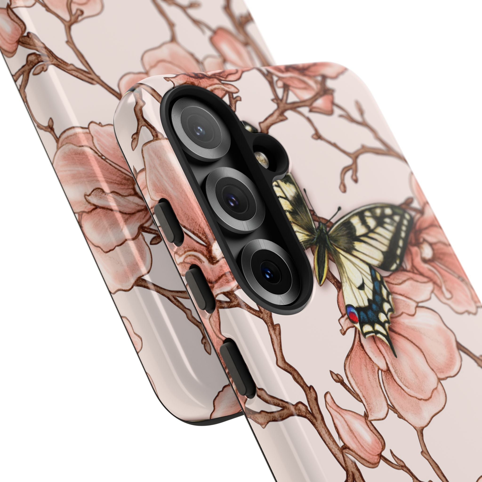 Butterflies and Magnolias Harmony - Samsung Case