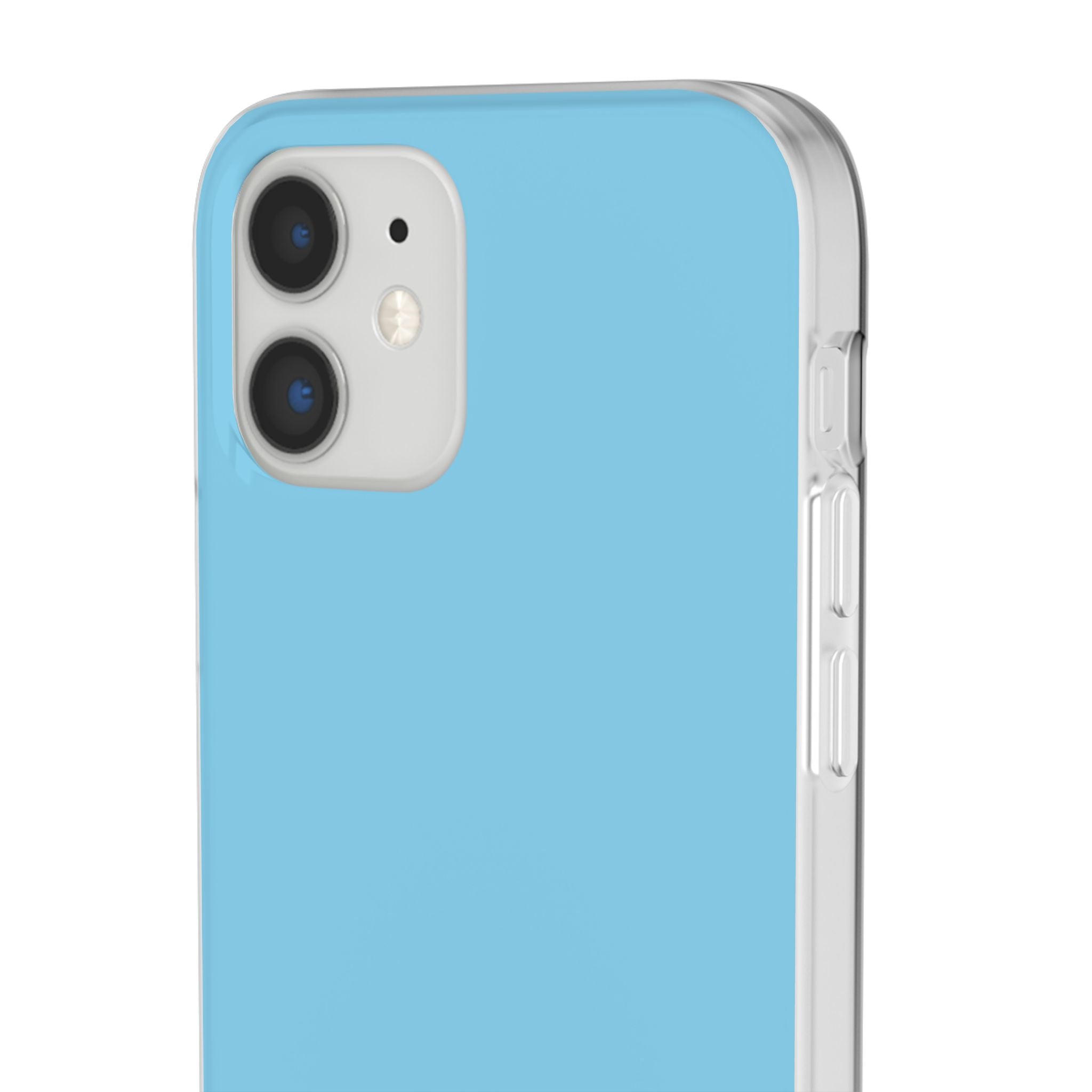 Himmelblaue iPhone-Hülle - Flexi