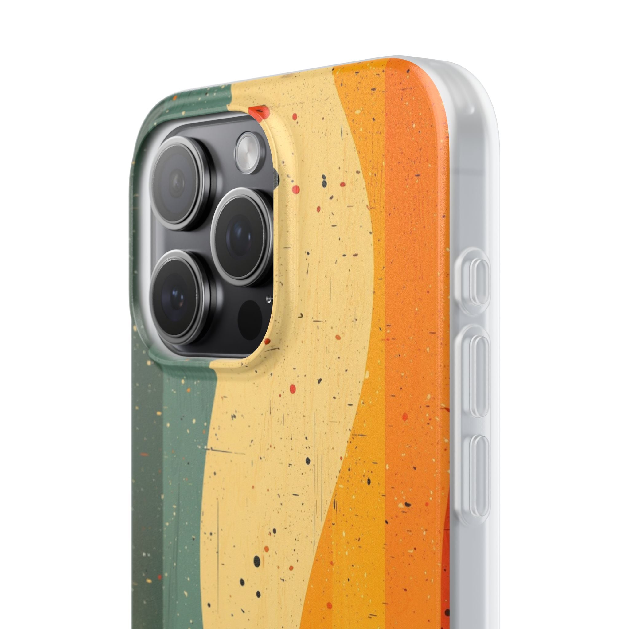 Wavy Forest Veil iPhone 15 Pro Max Case - Soft