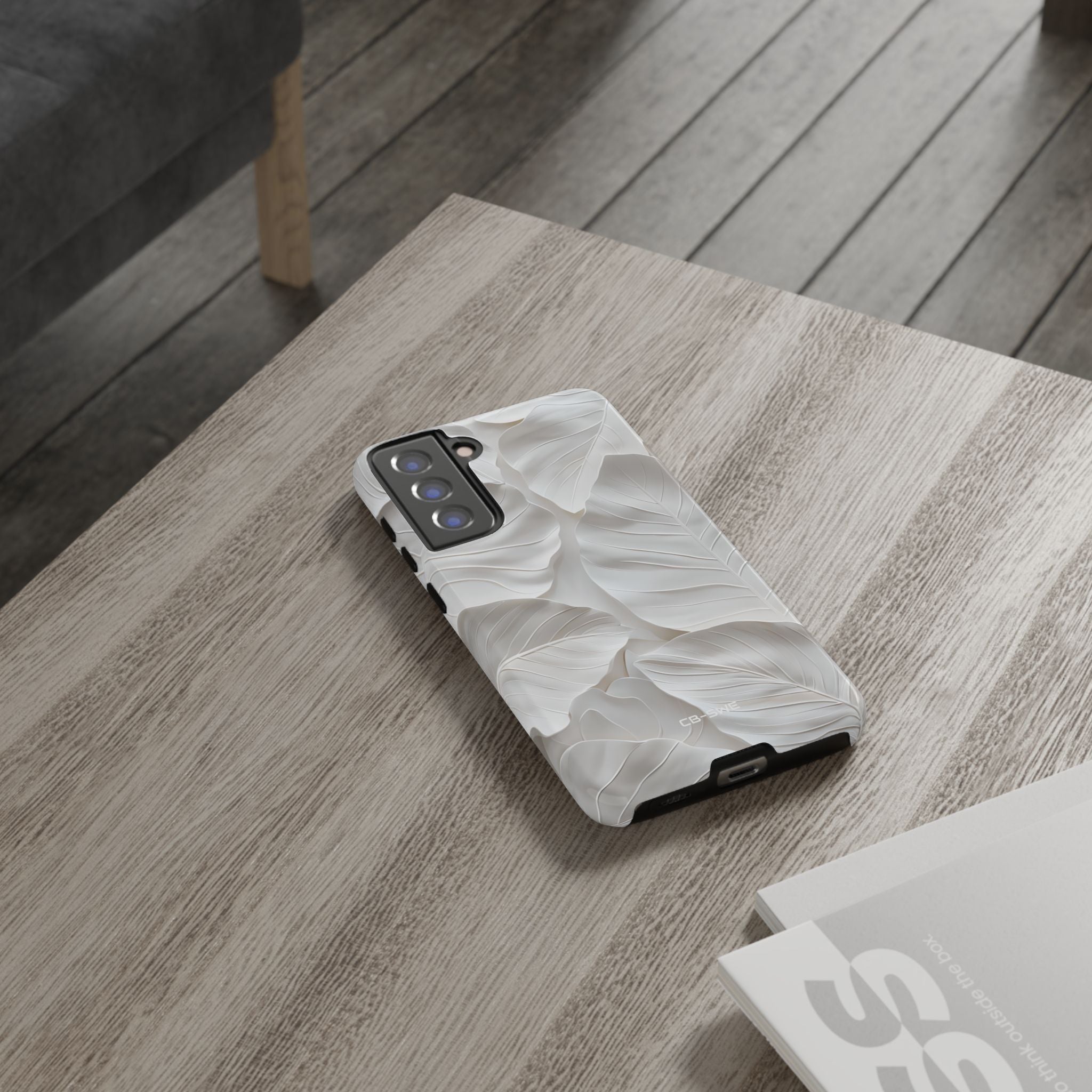 Elegant Leaf Relief - Samsung Case