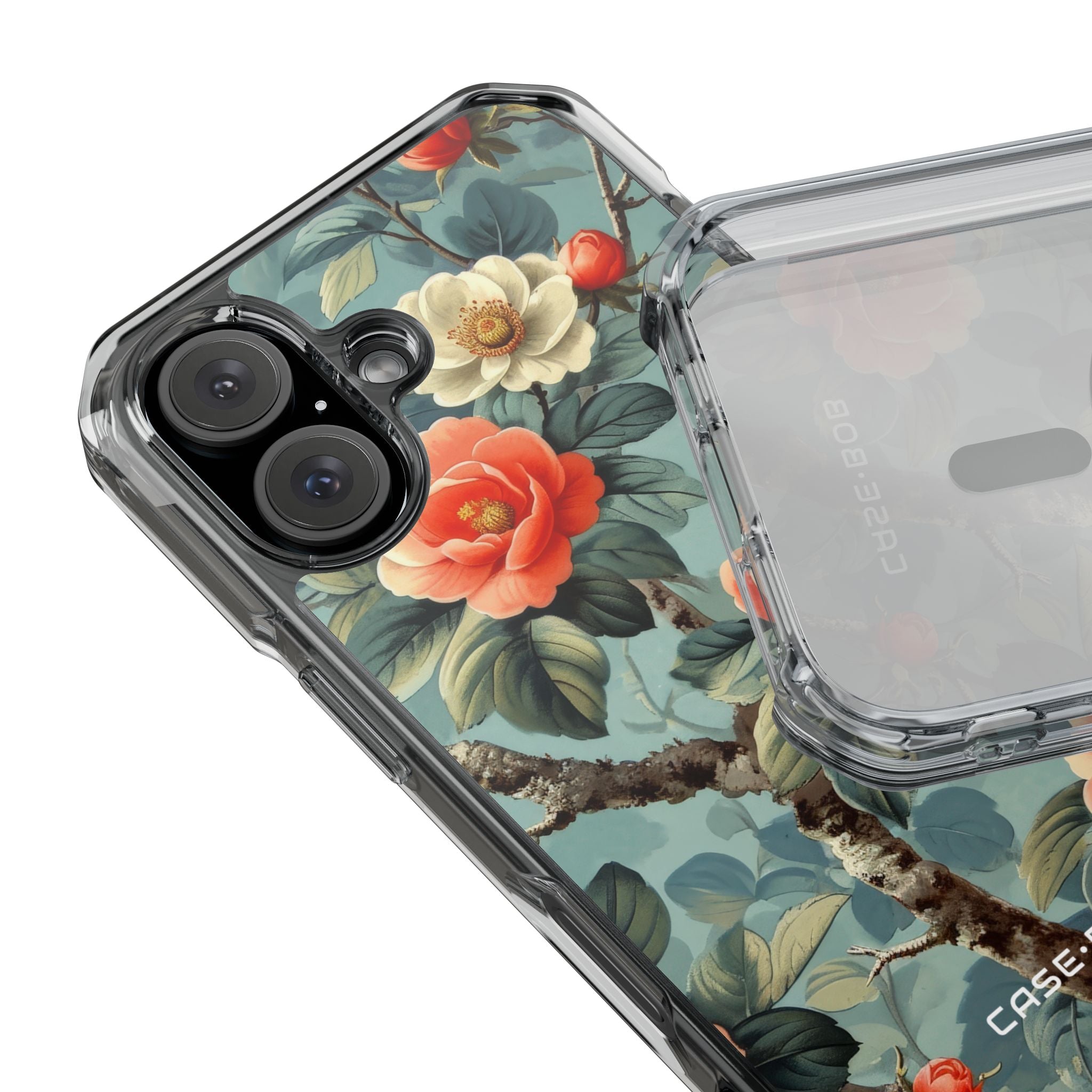 Coral Bloom iPhone 16 Case - Impact