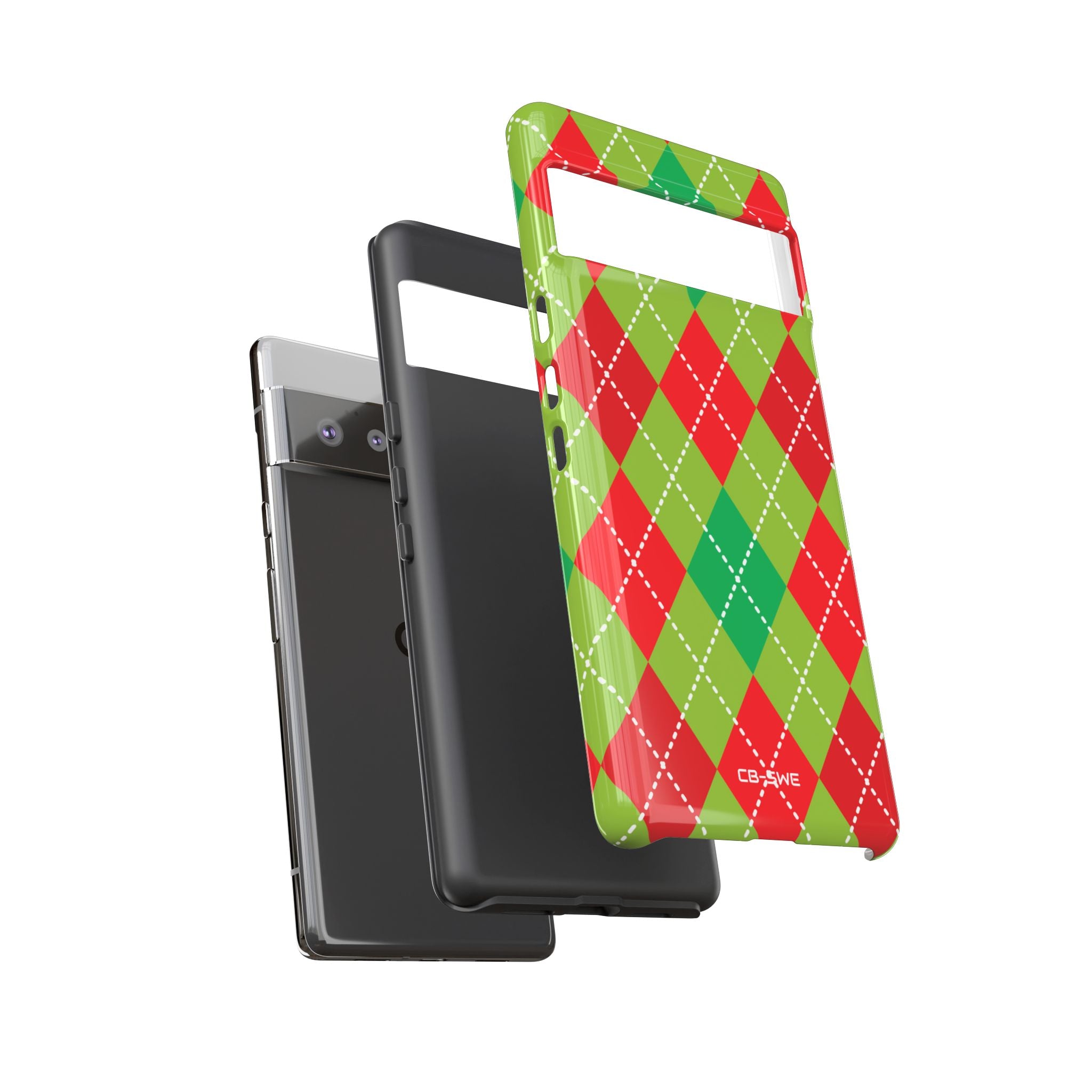 Diamond Shapes Dance - Google Pixel Case